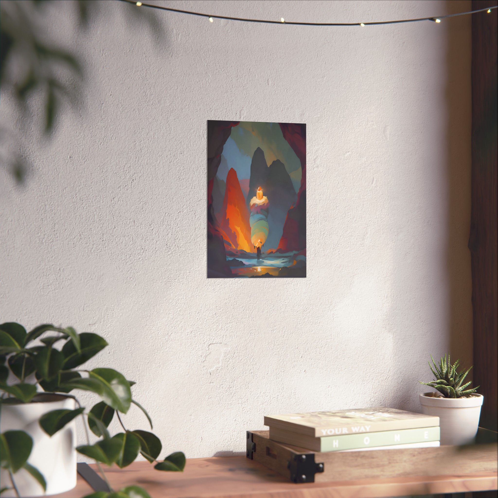 Caterpillar0-Transformation Cycle-Art Print Matte Finish Vertical Poster product thumbnail image