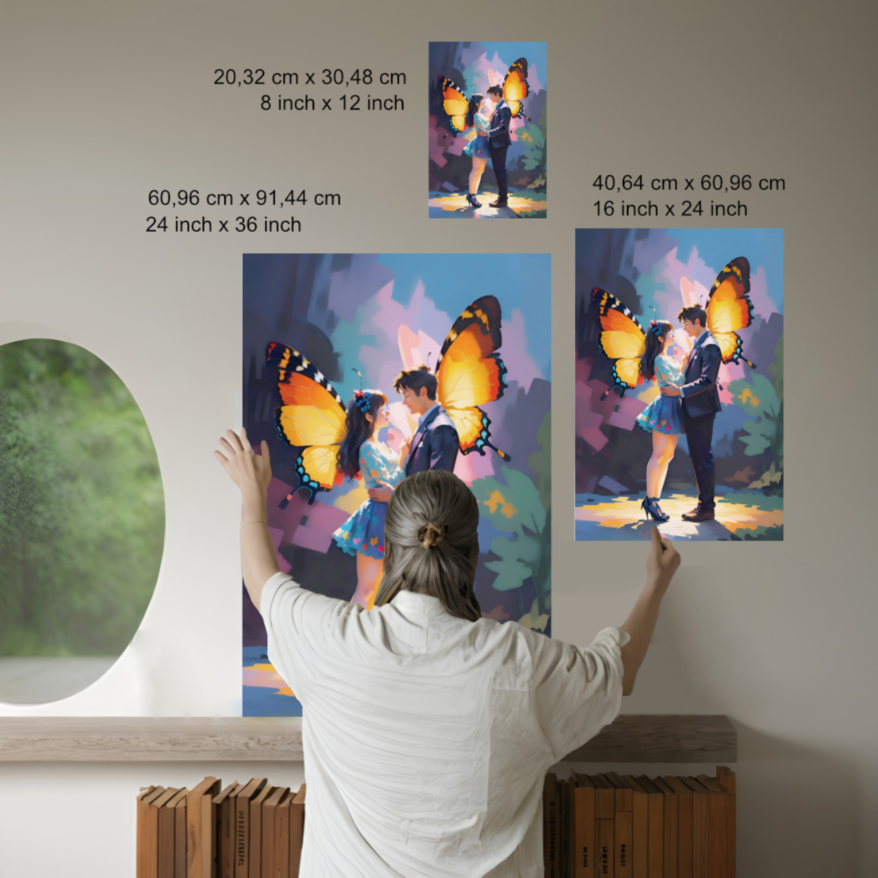 Butterflies6-Transformation Cycle-Art Print Matte Finish Vertical Poster product thumbnail image Butterflies6-Transformation Cycle-Art Print Matte Finish Vertical Poster product thumbnail image