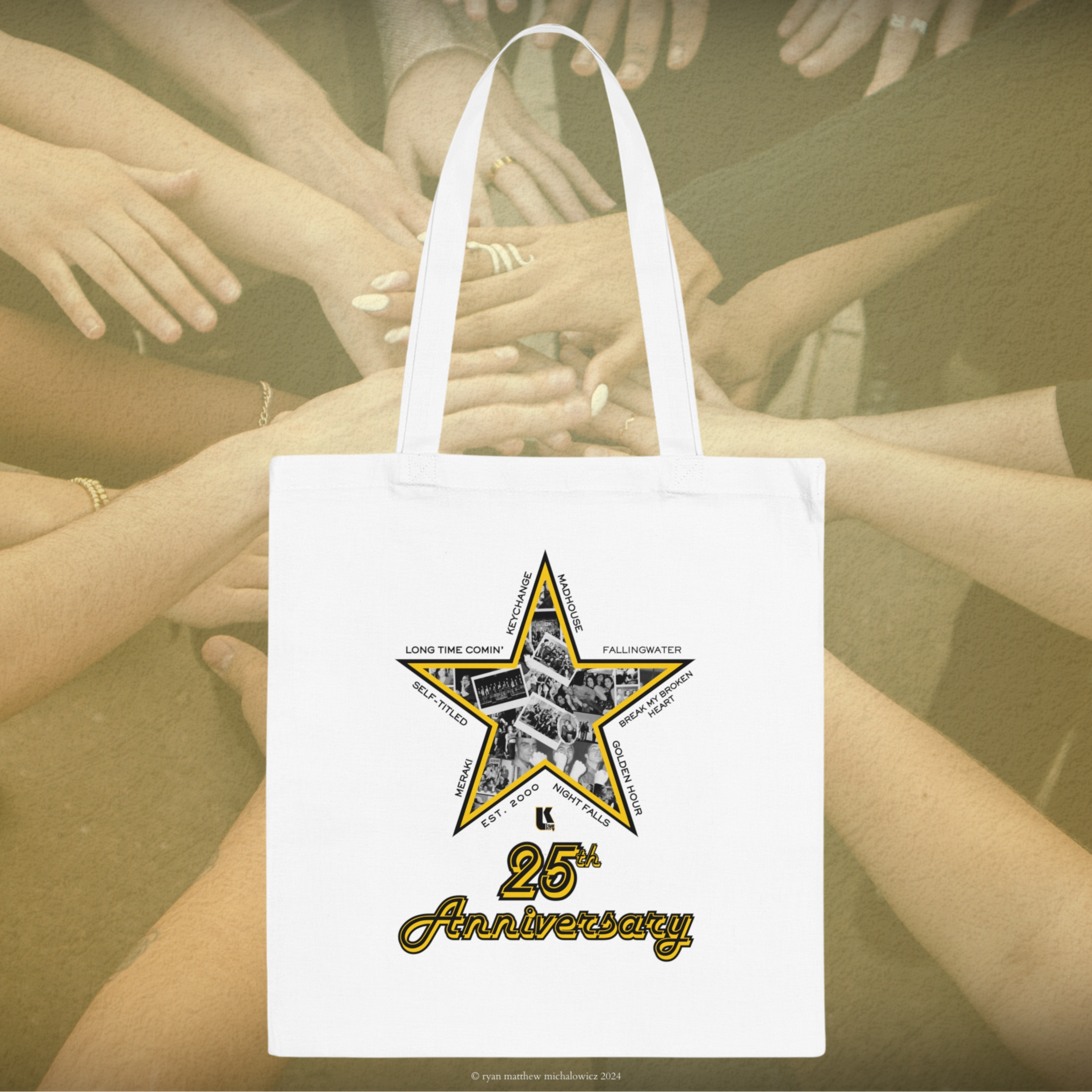 LK "STAR" 25TH ANNIVERSARY TOTE BAG product thumbnail image LK "STAR" 25TH ANNIVERSARY TOTE BAG product thumbnail image