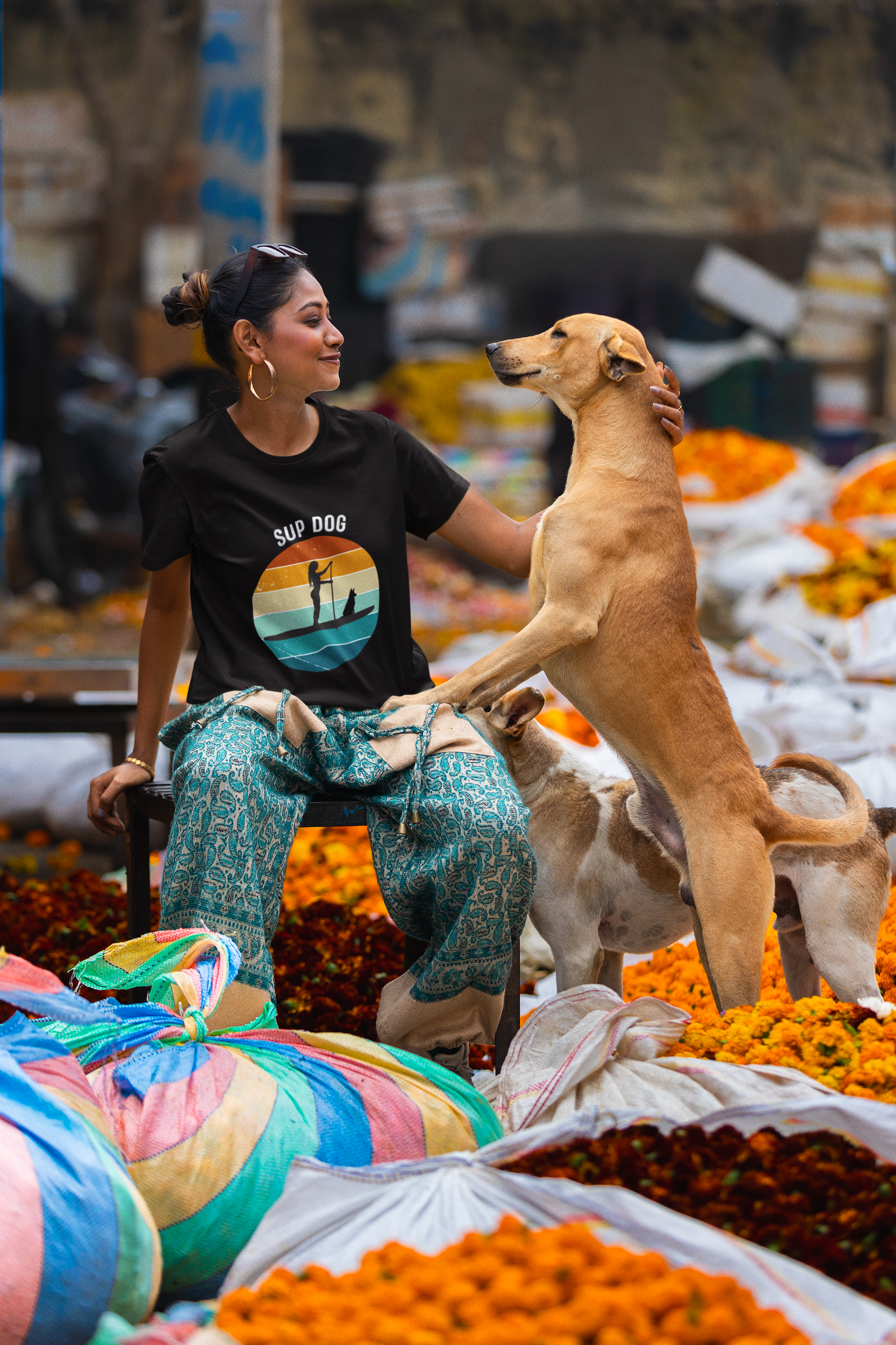 Unisex SUP Dog Tee - Fun Paddleboarding Shirt for Pet Lovers, Beach Day Outfit, Gift for Dog Owners, Summer Wear, Pet Enthusiast Apparel product thumbnail image Unisex SUP Dog Tee - Fun Paddleboarding Shirt for Pet Lovers, Beach Day Outfit, Gift for Dog Owners, Summer Wear, Pet Enthusiast Apparel product thumbnail image