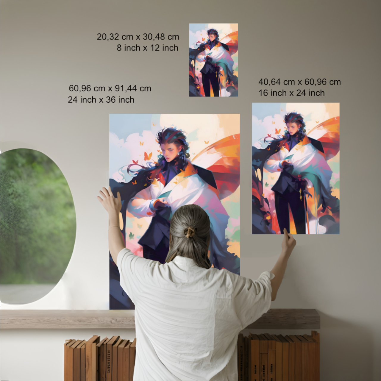 Butterfly Men-Transformation CycleTarot Matte Vertical Posters, Illustration for Space, Enhance Energy, Wall Print, Home Decor. product thumbnail image Butterfly Men-Transformation CycleTarot Matte Vertical Posters, Illustration for Space, Enhance Energy, Wall Print, Home Decor. product thumbnail image