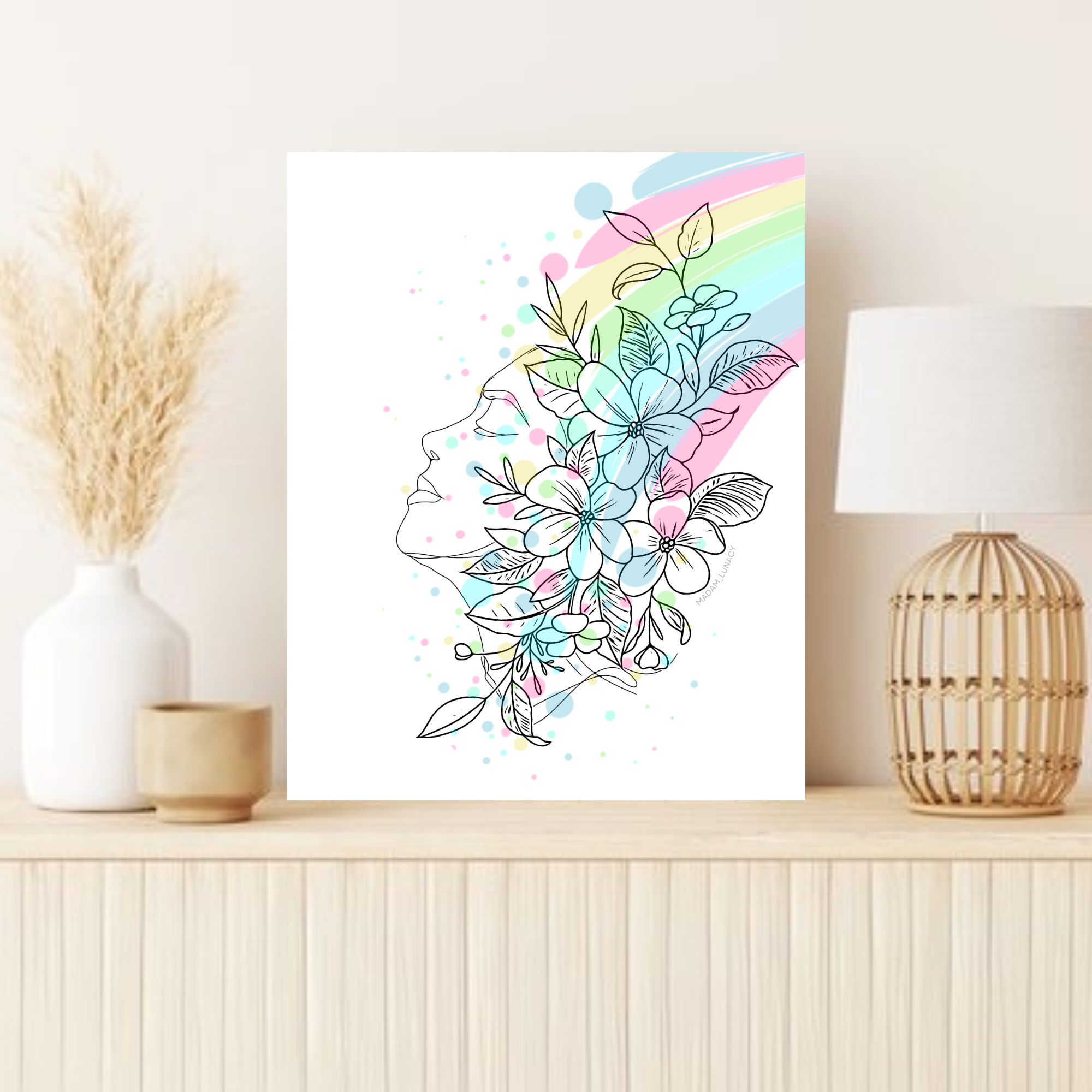 Remedy. Art by Madam Lunacy - ART PRINT Remedy. Art by Madam Lunacy - ART PRINT