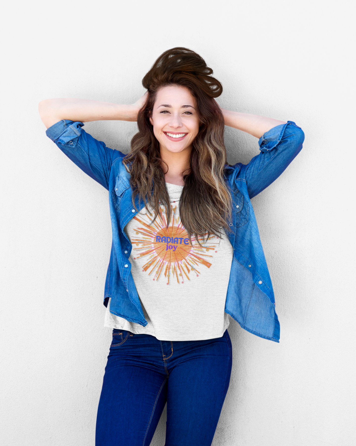 ✨ Radiate Joy Unisex Softstyle T-Shirt, Positive Vibes Tee, Inspirational Gift, Casual Wear, Motivational Apparel, Summer Fun product thumbnail image ✨ Radiate Joy Unisex Softstyle T-Shirt, Positive Vibes Tee, Inspirational Gift, Casual Wear, Motivational Apparel, Summer Fun product thumbnail image