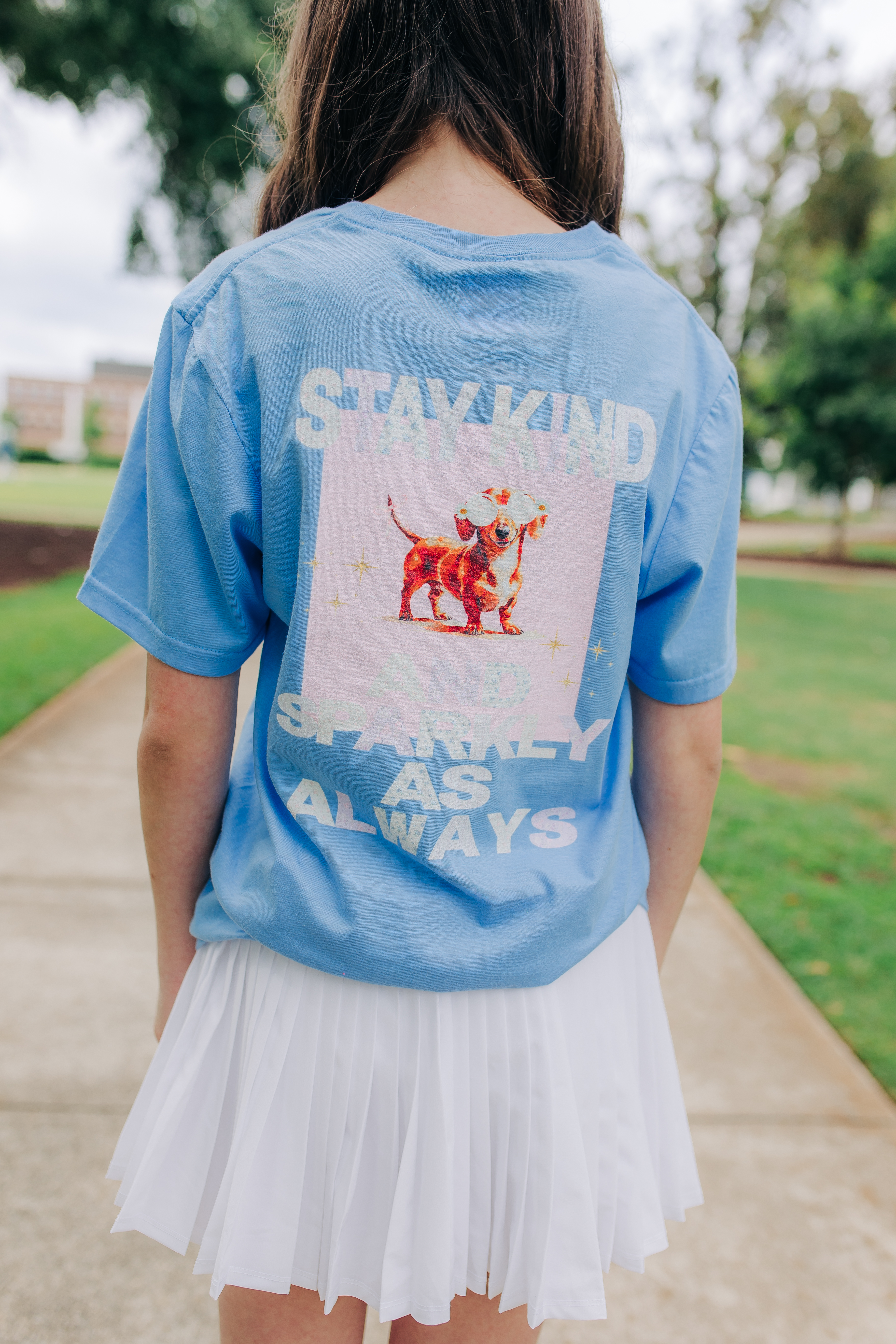 Stay Kind Daisy Dachshund T-Shirt