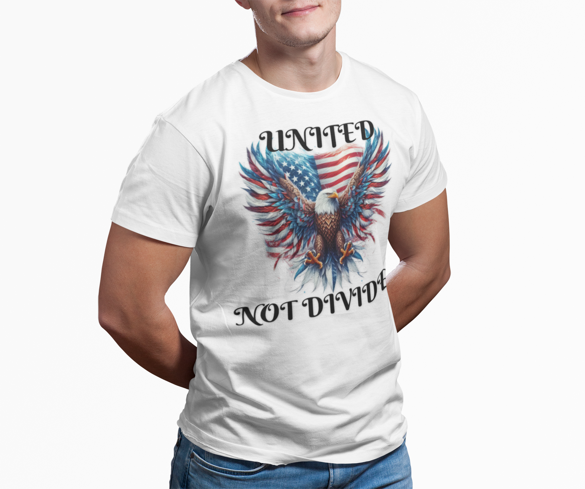 United Not Divided Eagle Tee product thumbnail image