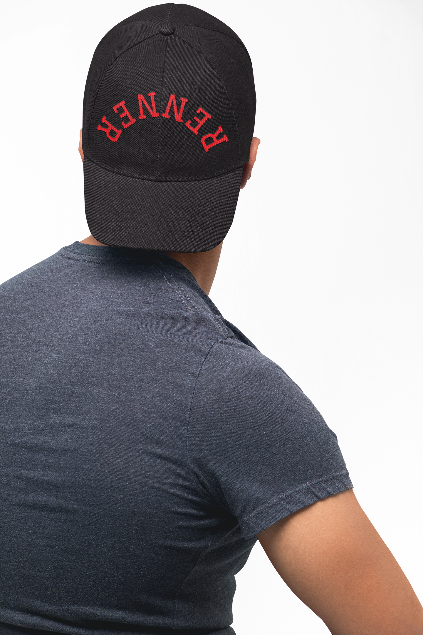 Renner Snapback Hat - Flat Bill Hat Upside Down Renner Style product thumbnail image