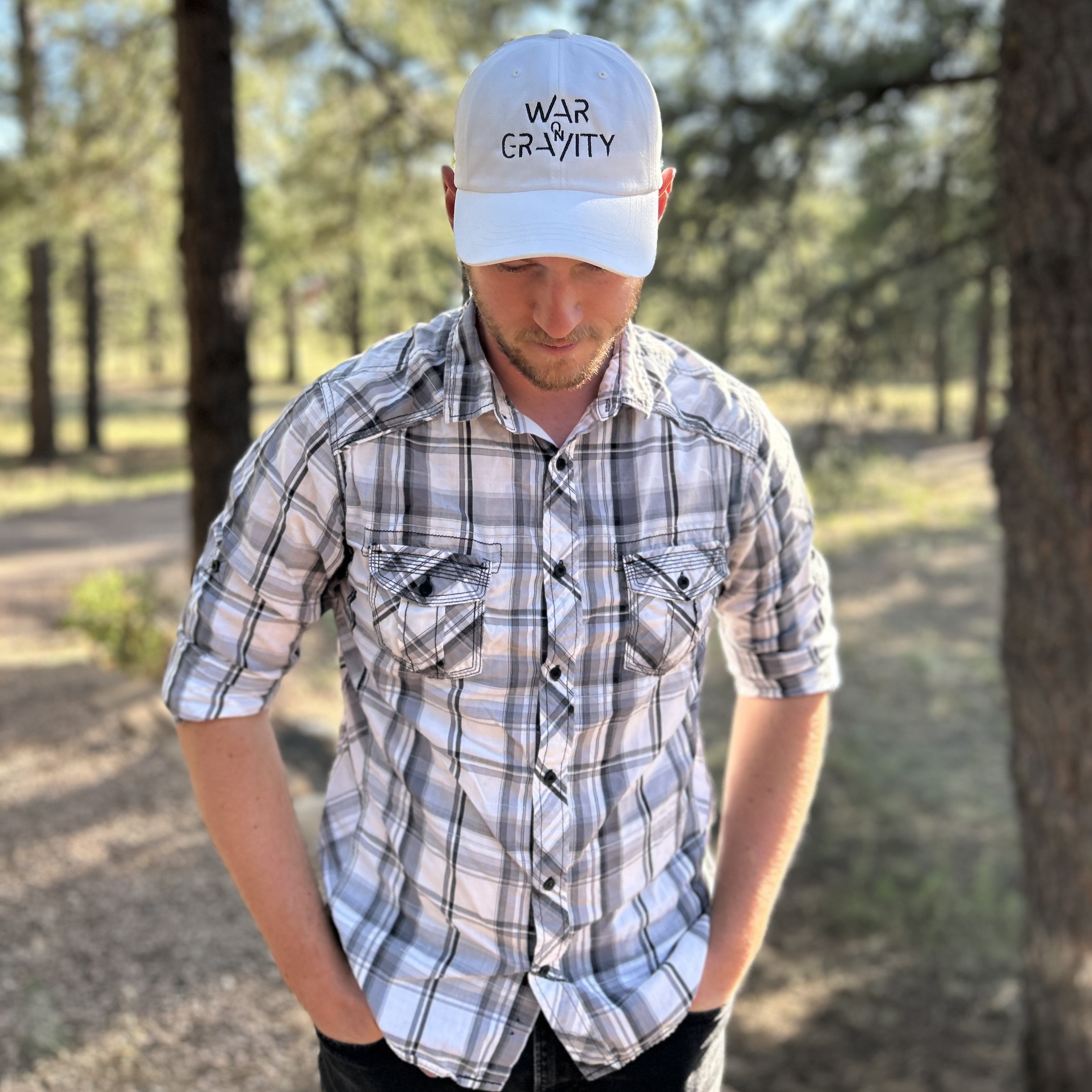 War on Gravity Snapback Hat - Stylish Flat Bill Cap for Casual Wear