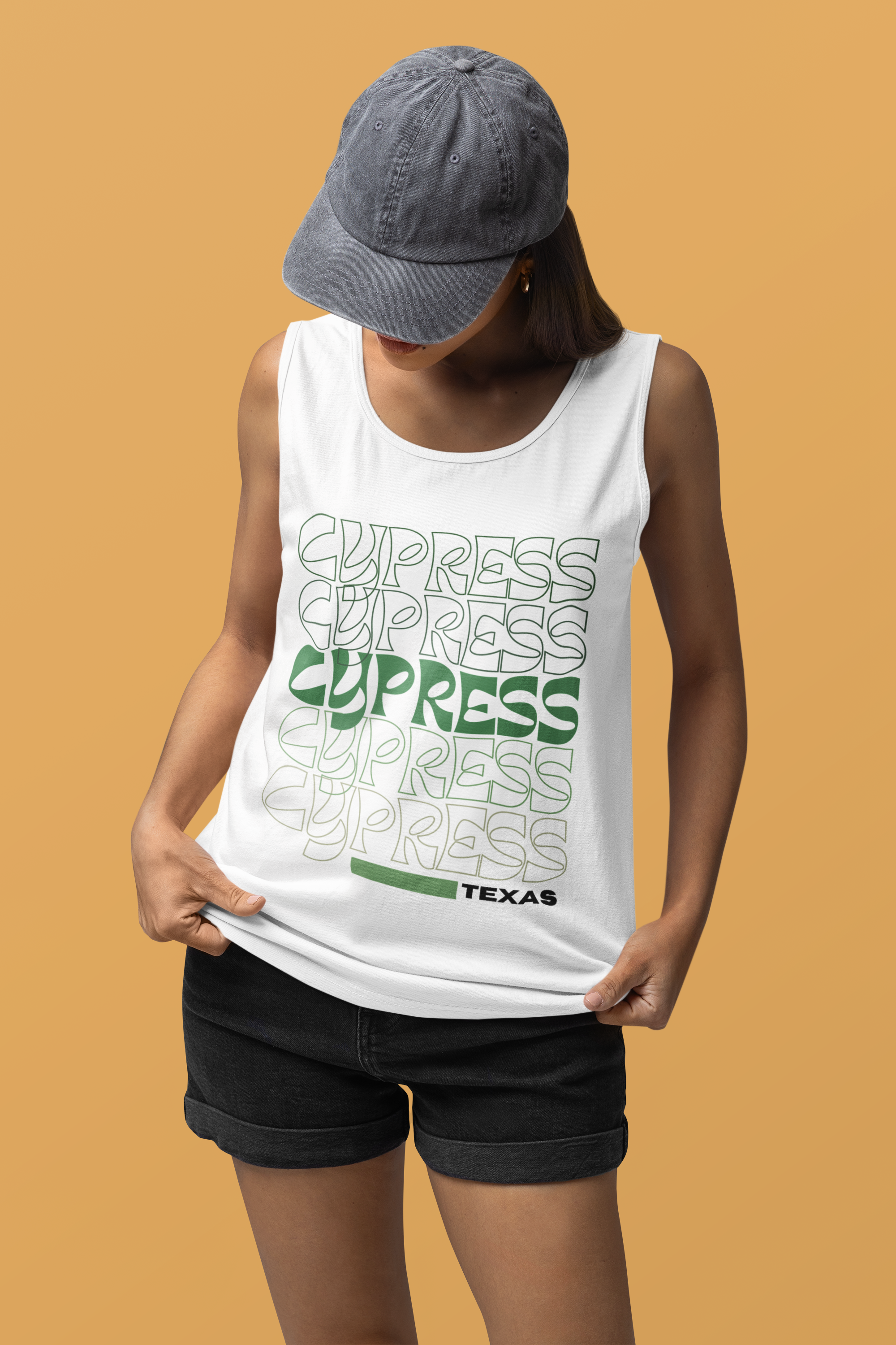 Cypress Texas Tank Top, Casual Summer Wear, Travel Souvenir, Outdoor Activities, Beach Day Essential Cypress Texas Tank Top, Casual Summer Wear, Travel Souvenir, Outdoor Activities, Beach Day Essential