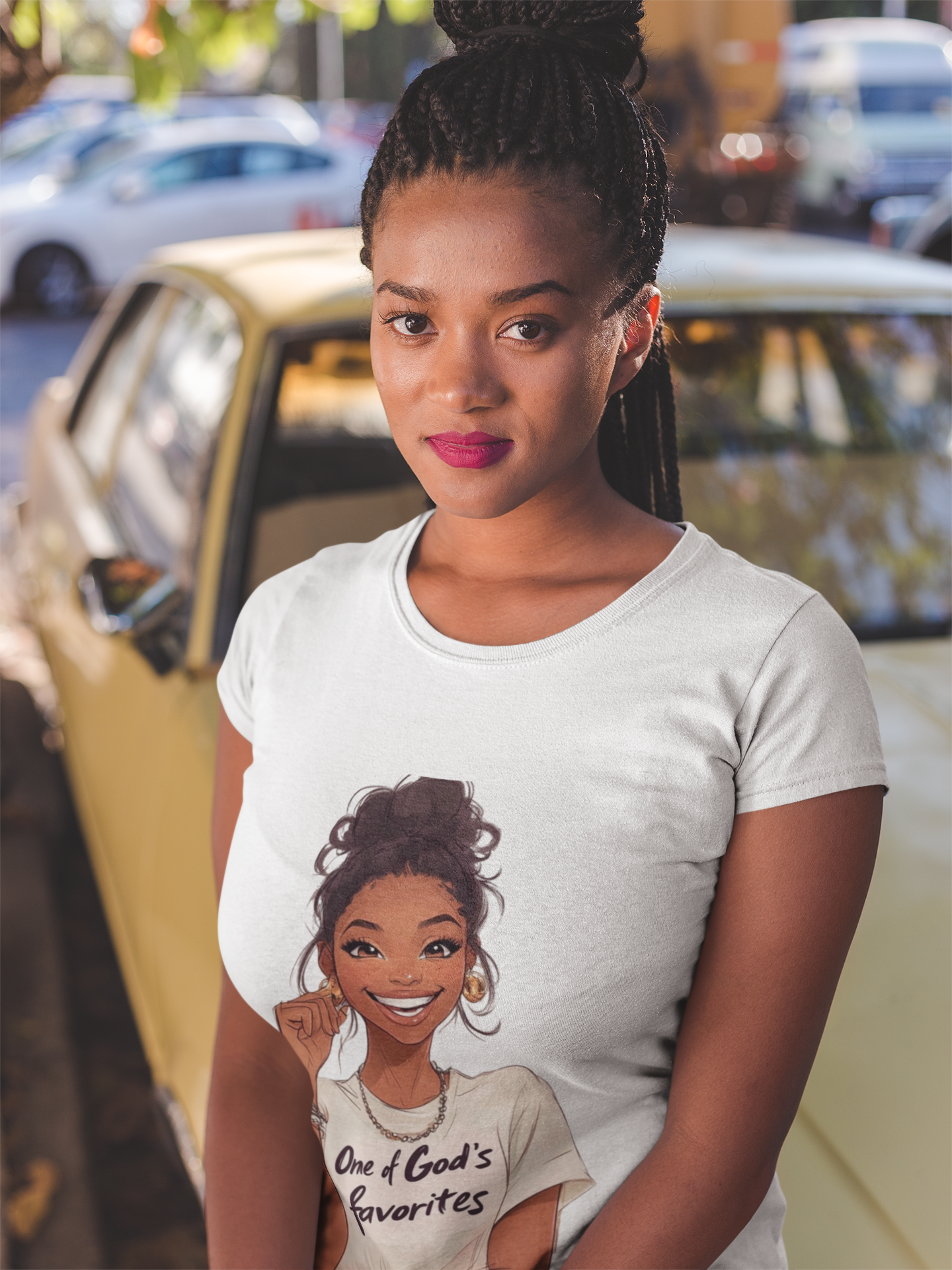 Jeremiah 29:11 One of Gods favorites Jersey Short Sleeve Tee product thumbnail image