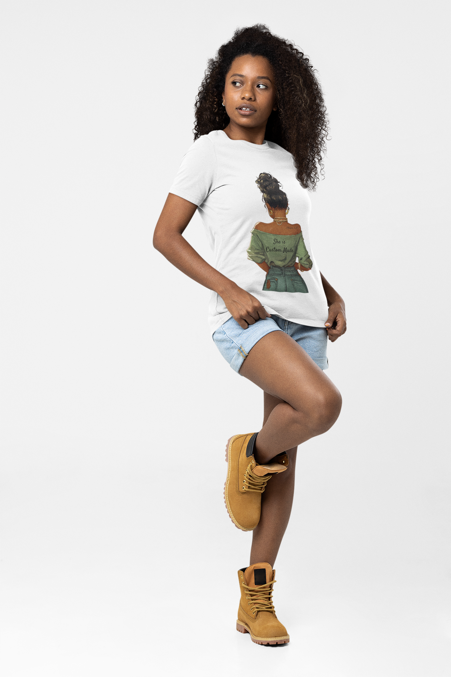 She is Custom Made Genesis 1:27 Jersey Short Sleeve Tee product thumbnail image She is Custom Made Genesis 1:27 Jersey Short Sleeve Tee product thumbnail image