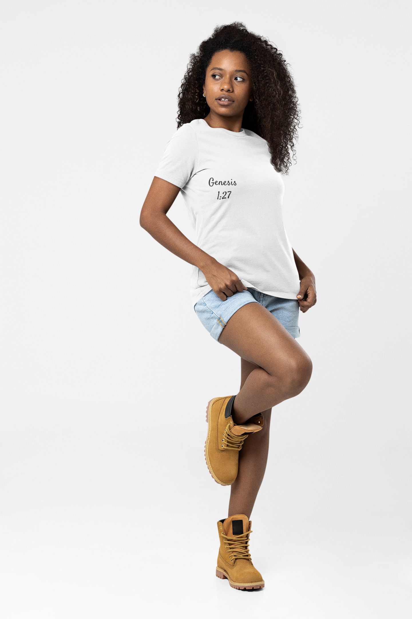 She is Custom Made Jersey Short Sleeve Tee product thumbnail image