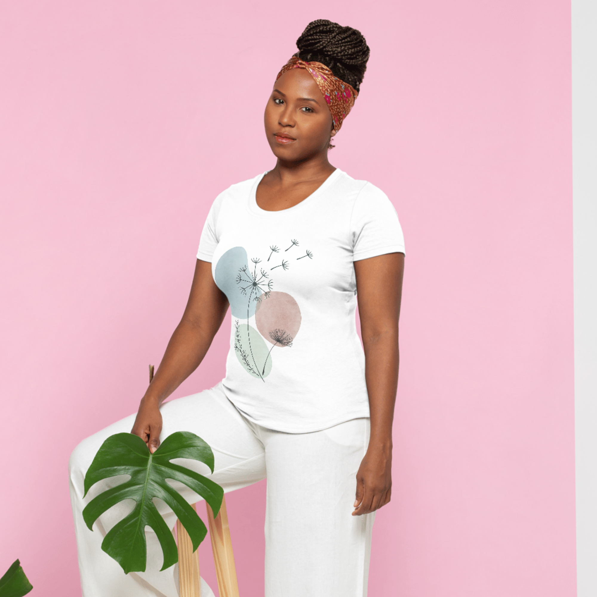 Floral Abstract Unisex T Shirt Casual Wear Gift for Her Everyday Style Spring Fashion Eco Friendly Gift product thumbnail image Floral Abstract Unisex T Shirt Casual Wear Gift for Her Everyday Style Spring Fashion Eco Friendly Gift product thumbnail image