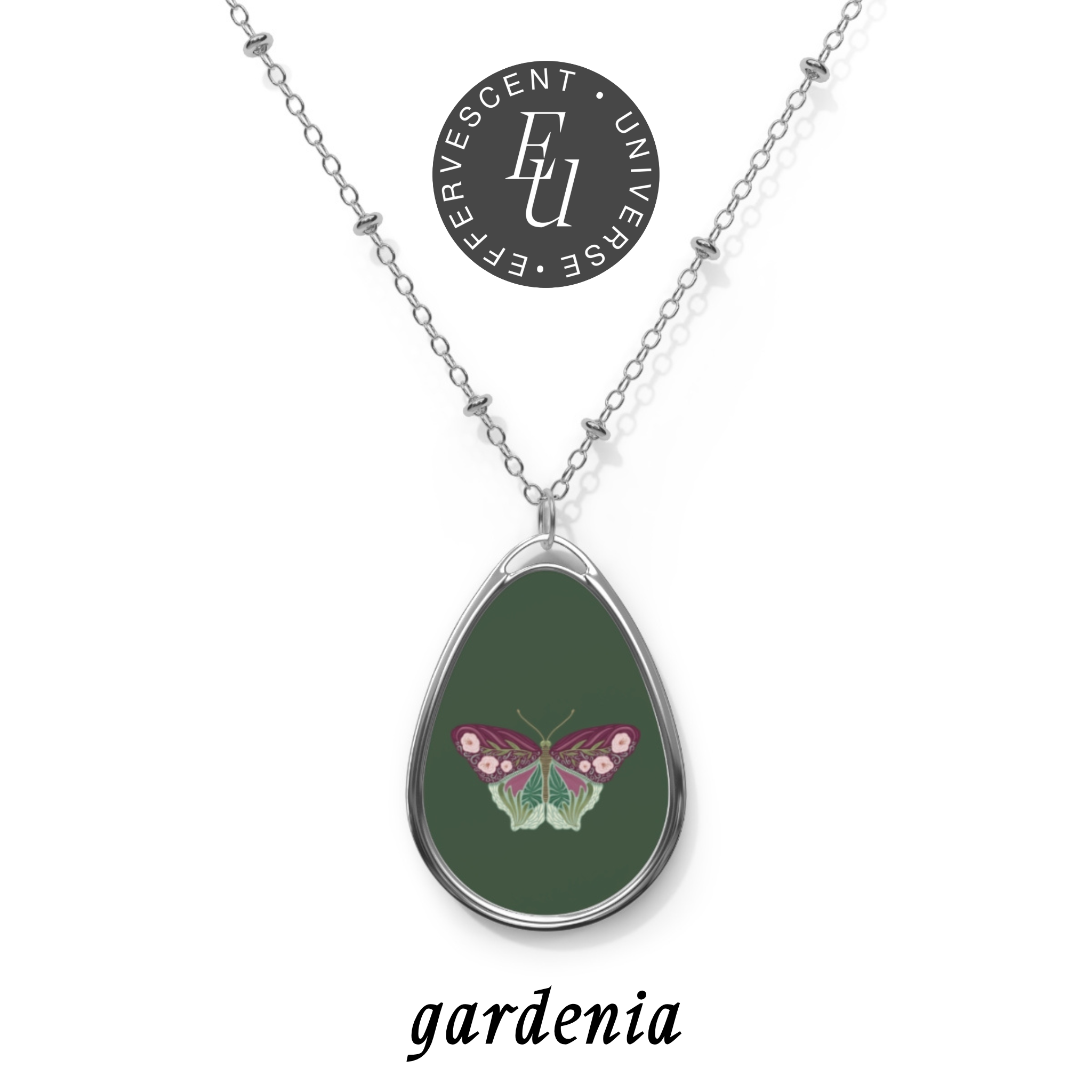 gardenia - Oval Necklace  product thumbnail image