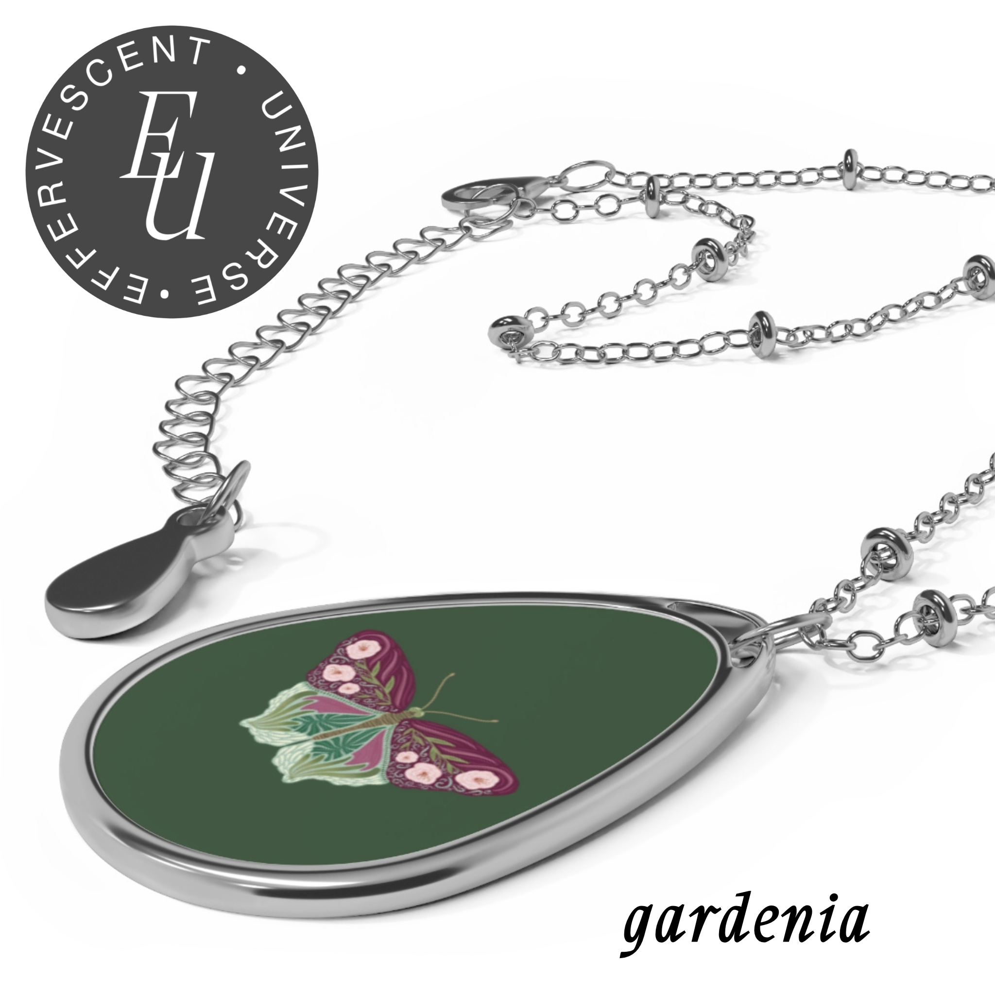 gardenia - Oval Necklace  product thumbnail image