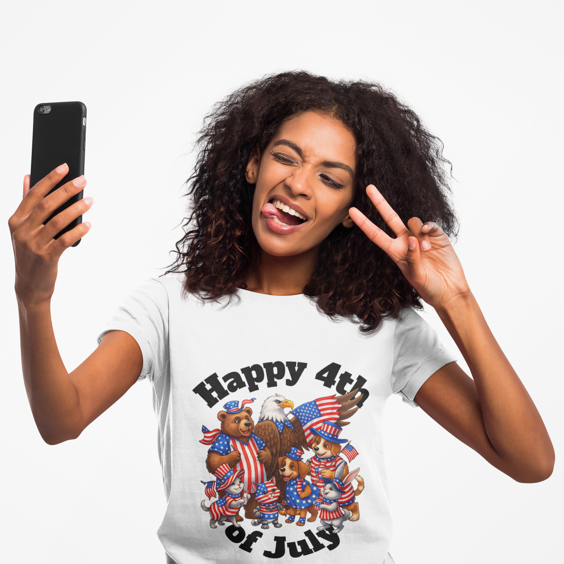 Patriotic 4th of July Unisex Heavy Cotton Tee, Independence Day Shirt, Red White Blue Tee, Summer BBQ Outfit, Festive Celebration T-Shirt product thumbnail image Patriotic 4th of July Unisex Heavy Cotton Tee, Independence Day Shirt, Red White Blue Tee, Summer BBQ Outfit, Festive Celebration T-Shirt product thumbnail image