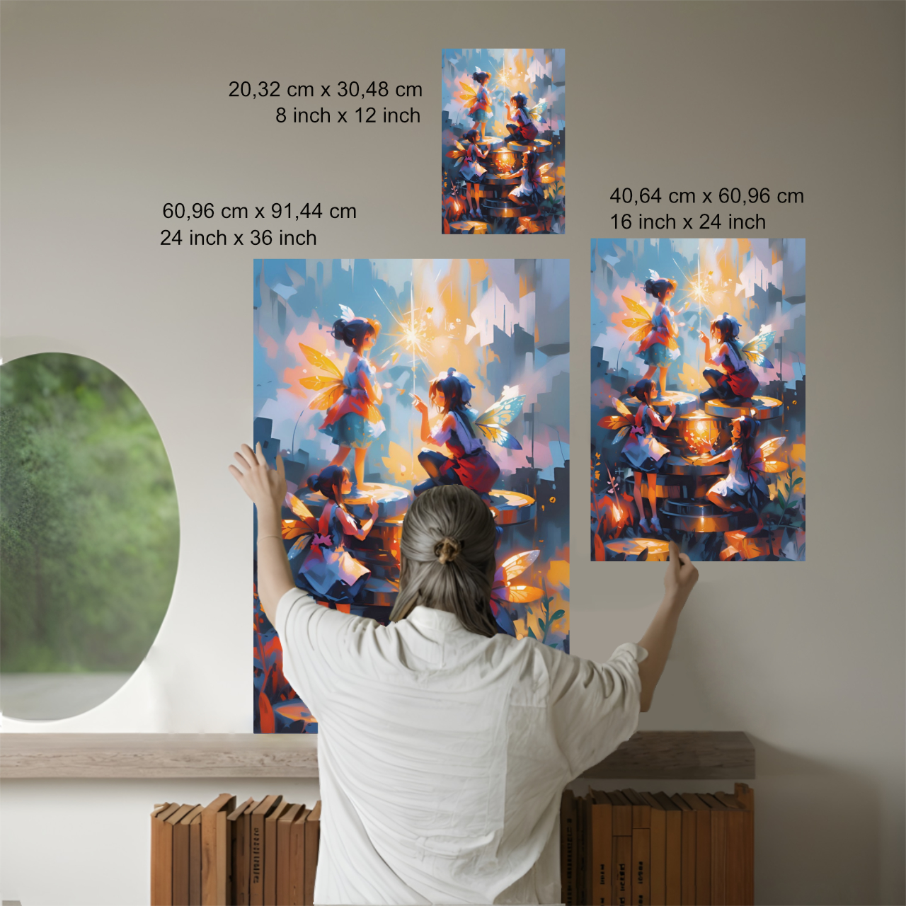 Tarot Money Art Poster Prosperity Wall Decor Manifestation Print Spiritual Office Art Gold Coin Design Print Ten of Pentacles Bee Print product thumbnail image