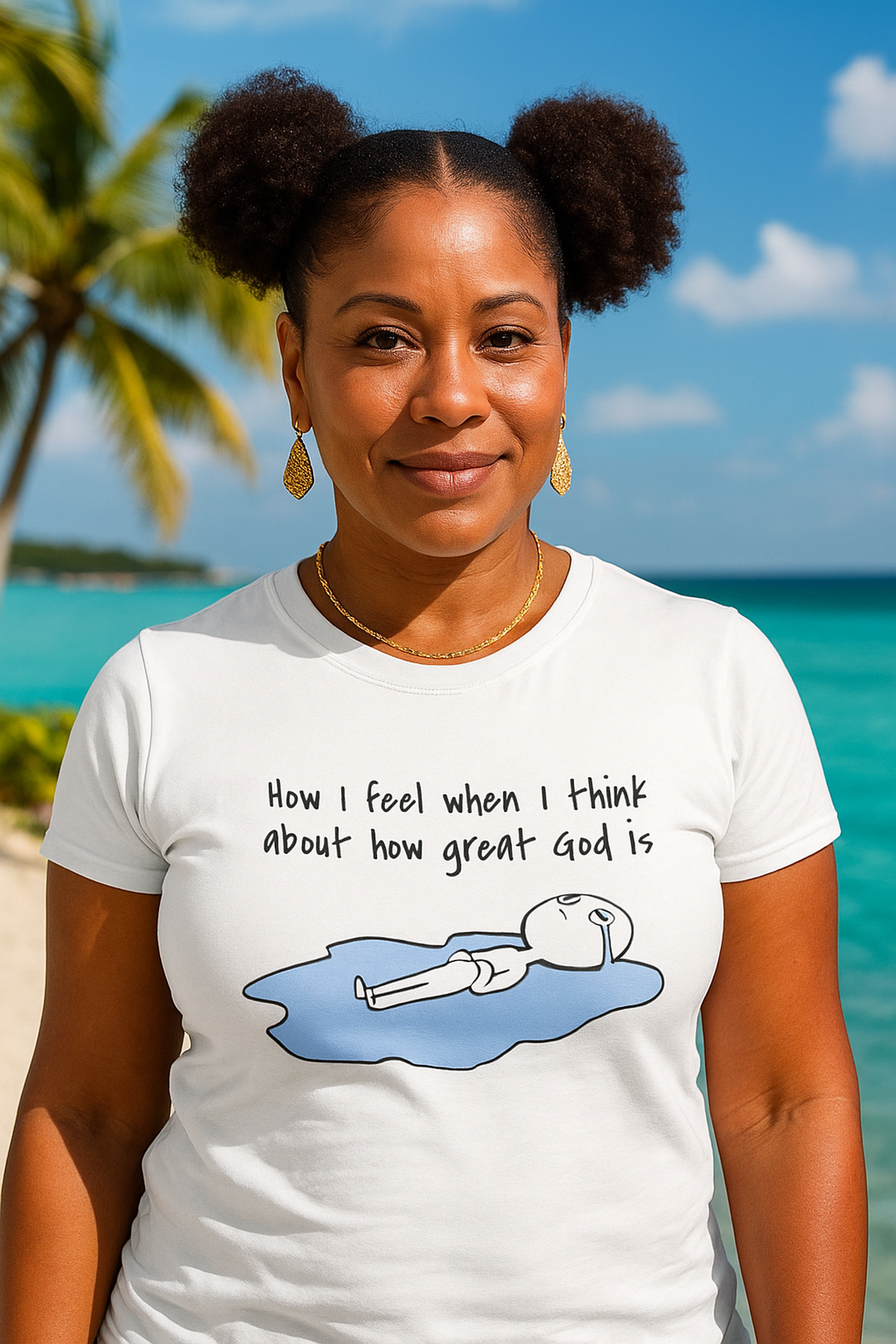 Empowering Women's Tee, Inspirational Gift, Self-Love Shirt, Positive Affirmation Apparel, Unique Mother's Day Gift product thumbnail image