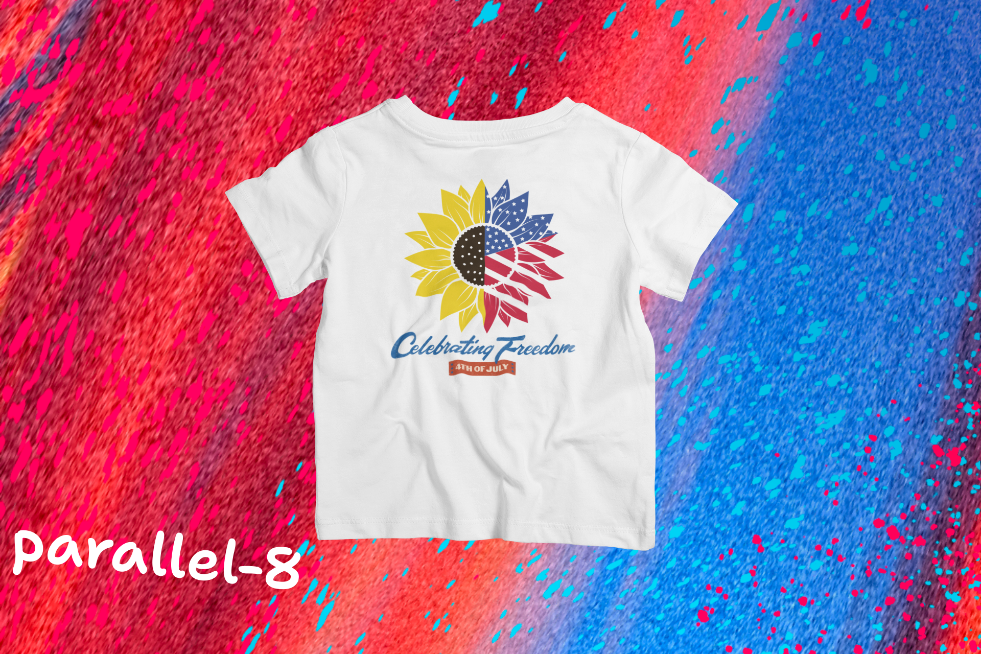 Kids Tee Celebrating 4th of July product thumbnail image Kids Tee Celebrating 4th of July product thumbnail image
