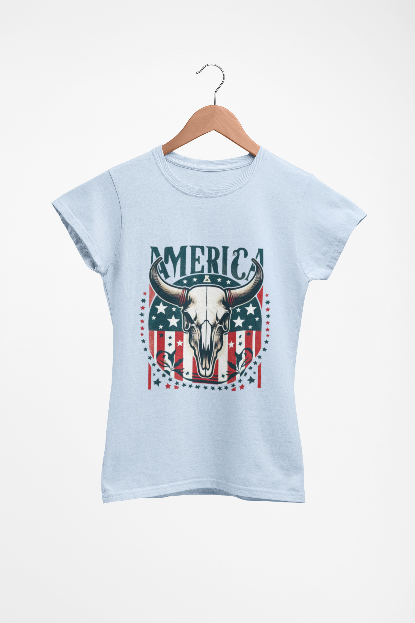 Patriotic Women's Softstyle Tee, America Graphic Tee, Independence Day Shirt, Casual Summer Top, 4th of July Outfit product thumbnail image Patriotic Women's Softstyle Tee, America Graphic Tee, Independence Day Shirt, Casual Summer Top, 4th of July Outfit product thumbnail image