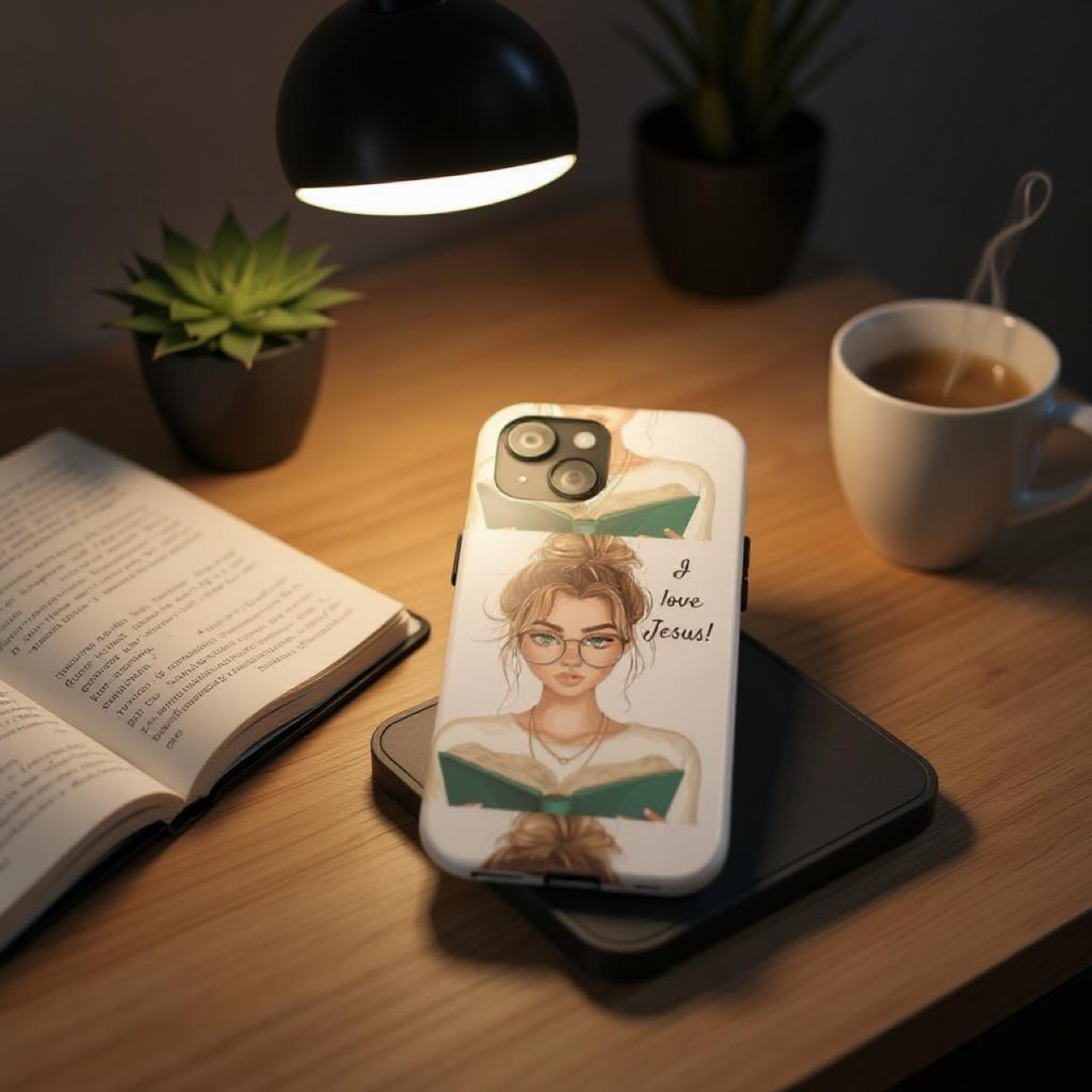 I love Jesus Phone Case product thumbnail image I love Jesus Phone Case product thumbnail image