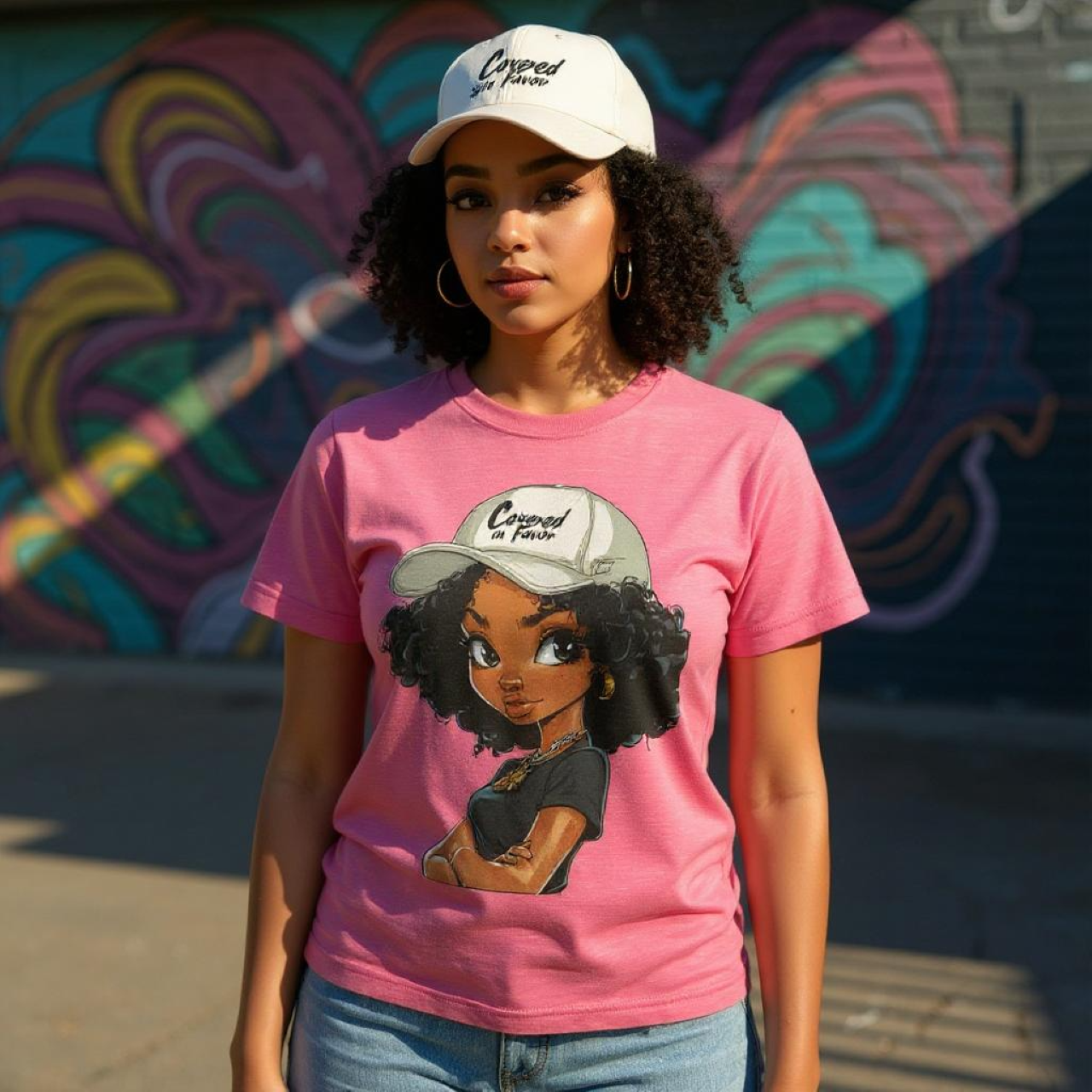 Romans 8:28 Jersey Short Sleeve Tee