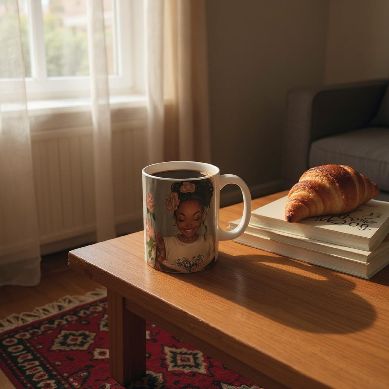 Tattooed &amp; still Covered Mug, (11oz, 15oz) product thumbnail image