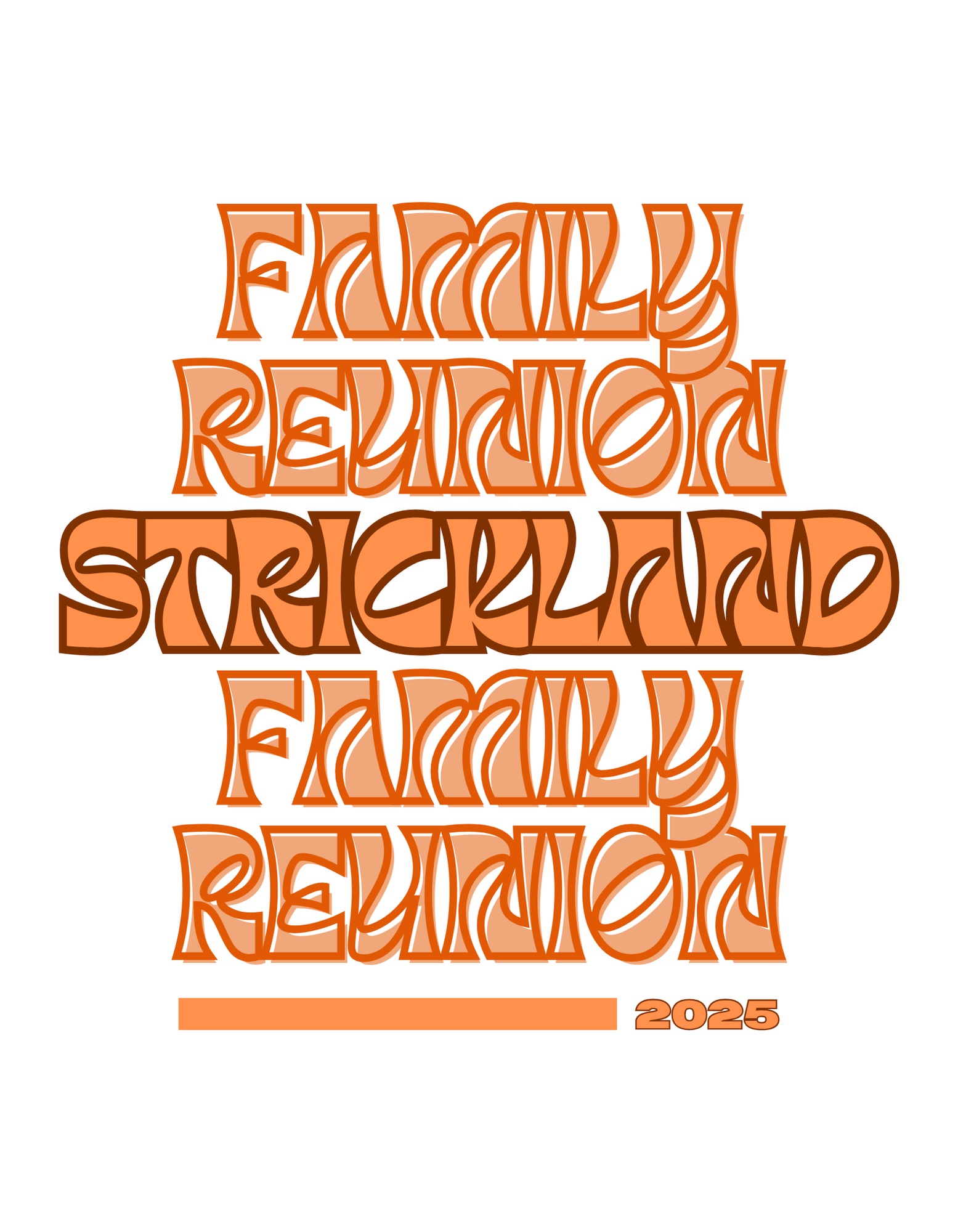 Infant - "Family Reunion Strickland Family Reunion" Jersey Tee product thumbnail image Infant - "Family Reunion Strickland Family Reunion" Jersey Tee product thumbnail image