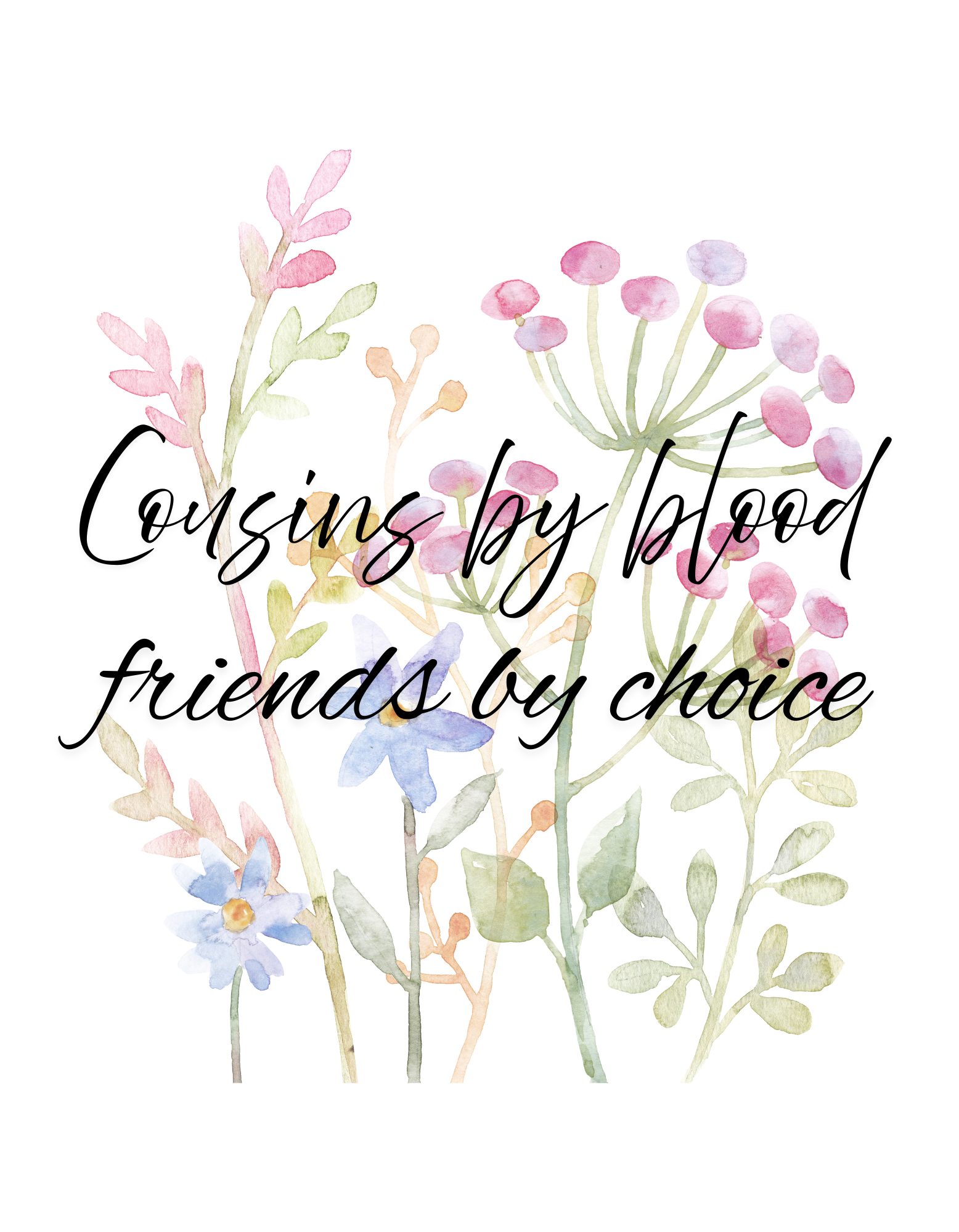 Kids T-Shirt - "Cousins by blood, Friends by choice" product thumbnail image Kids T-Shirt - "Cousins by blood, Friends by choice" product thumbnail image
