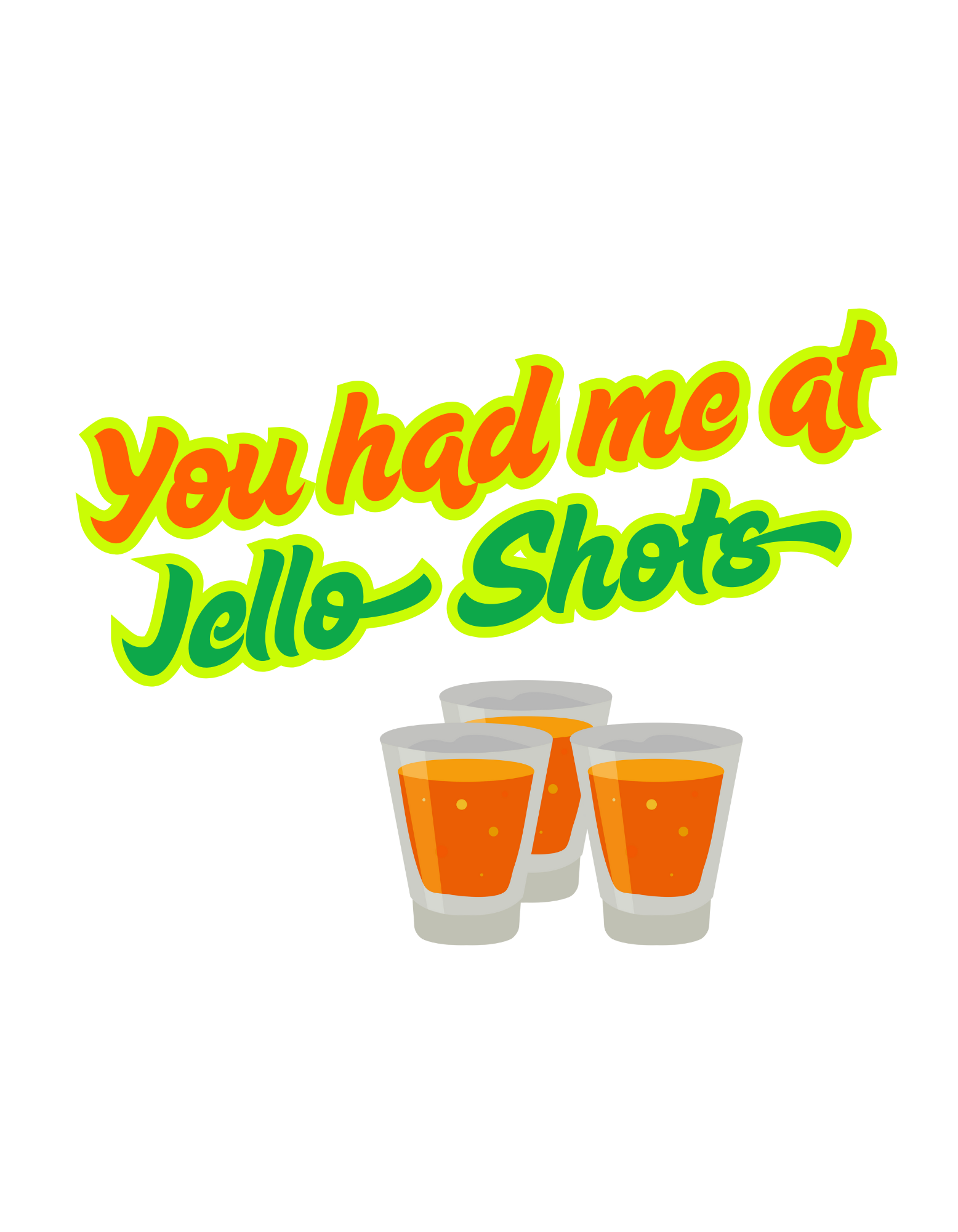 Unisex - "You Had Me at Jello Shots"  Tank Top product thumbnail image