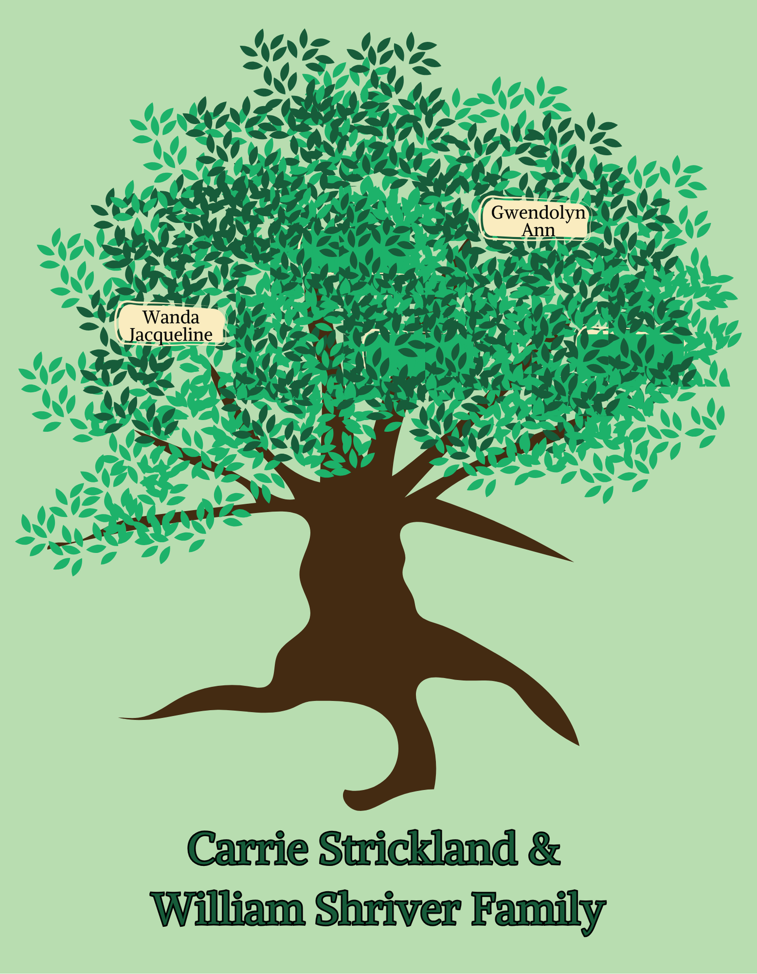 Unisex - Carrie Strickland Family Tree (Softstyle T-Shirt) product thumbnail image Unisex - Carrie Strickland Family Tree (Softstyle T-Shirt) product thumbnail image