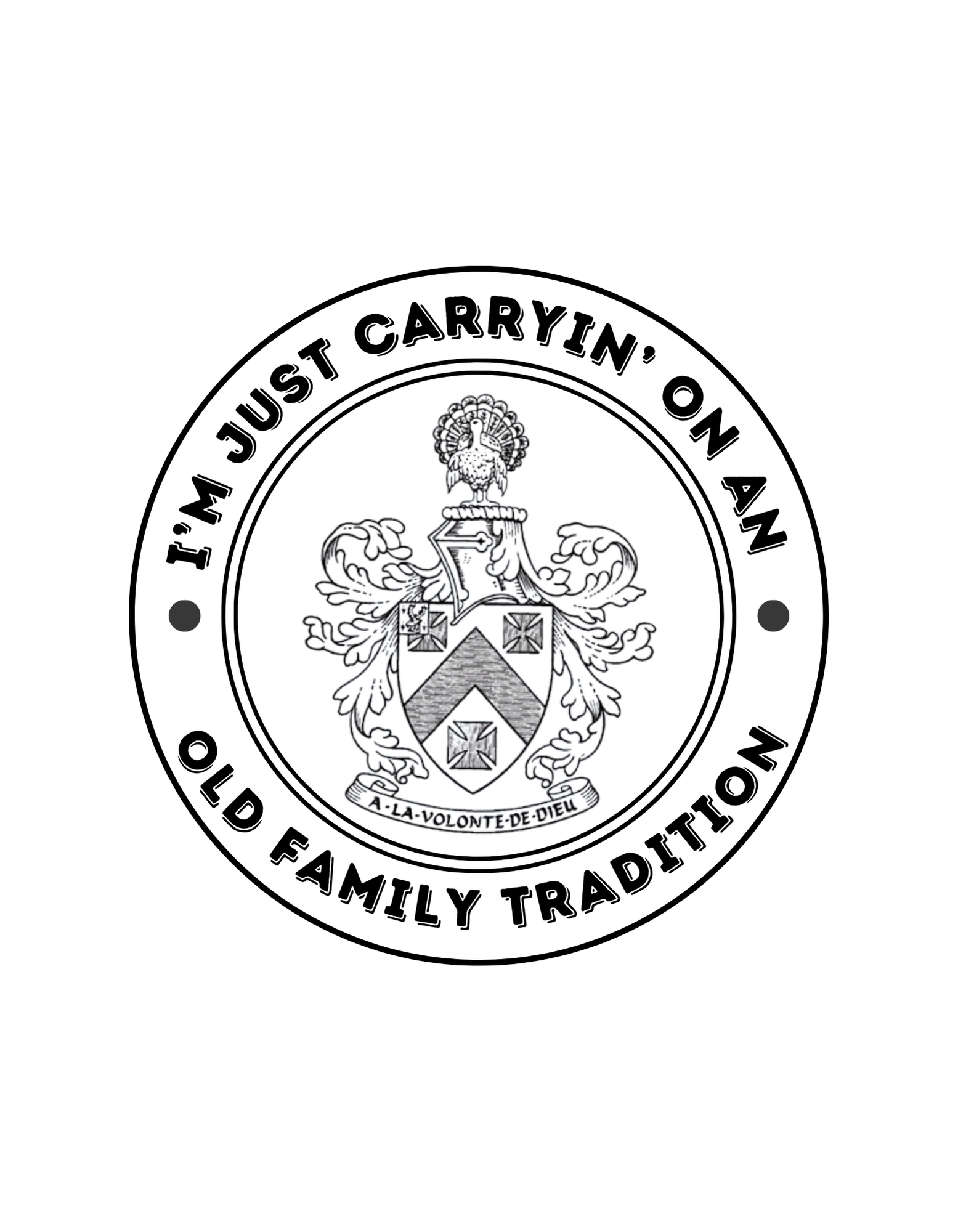 "I'm Just Carryin' on an Old Family Reunion" with Seal - Enamel Camp Cup product thumbnail image