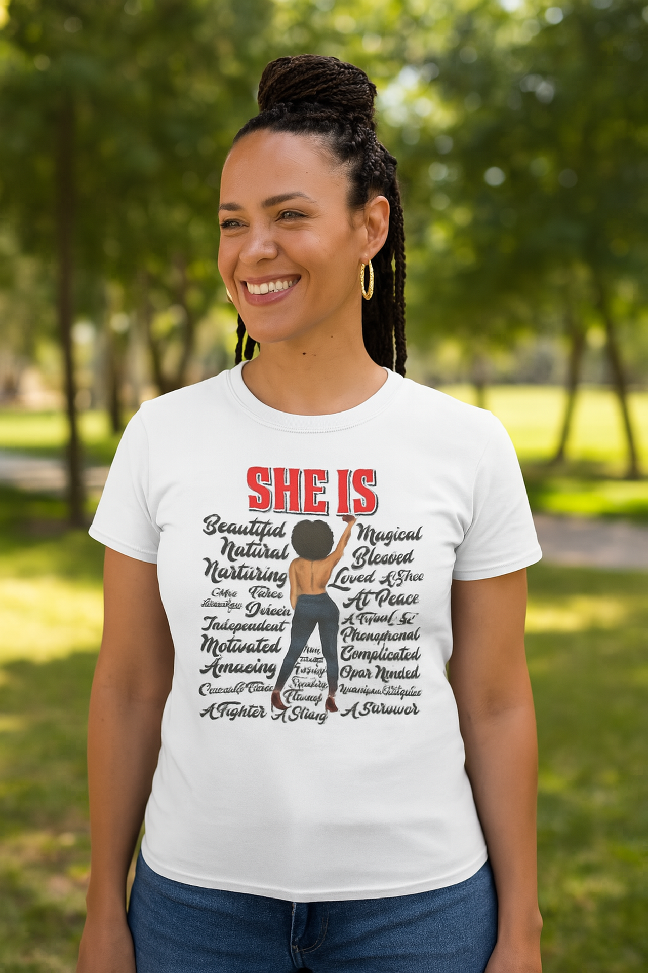 Empowering Women's Softstyle Tee - Perfect for Celebrations, Self-Love, Gifts, Inspiration, and Everyday Wear product thumbnail image Empowering Women's Softstyle Tee - Perfect for Celebrations, Self-Love, Gifts, Inspiration, and Everyday Wear product thumbnail image