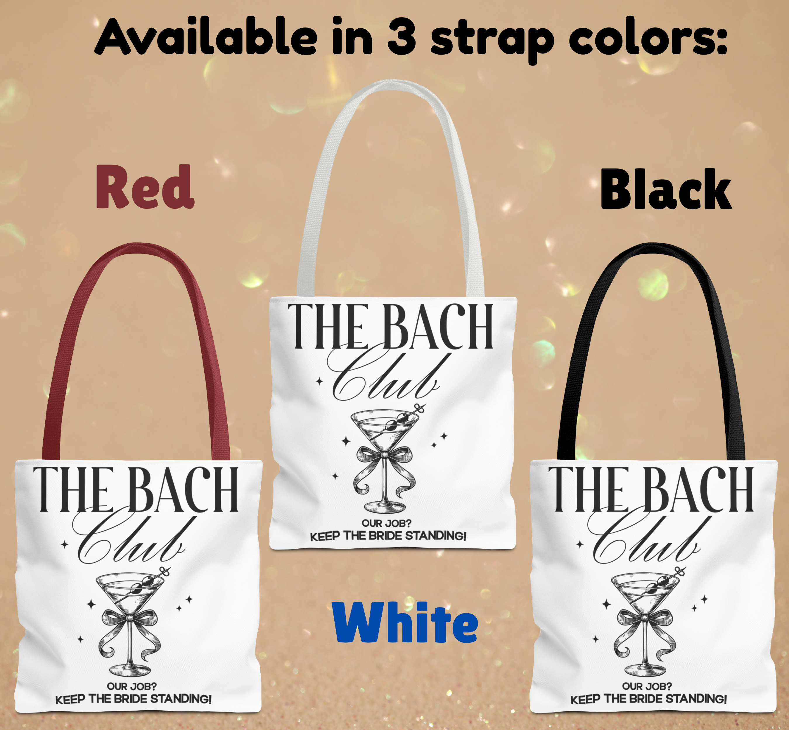 Bridal Tote Bag |The Bride Officially Off the Market Bag | Bridal Shower Gift |Lux Merch Favors | Bachelorette Party Tote | Bach Party Bag product thumbnail image Bridal Tote Bag |The Bride Officially Off the Market Bag | Bridal Shower Gift |Lux Merch Favors | Bachelorette Party Tote | Bach Party Bag product thumbnail image