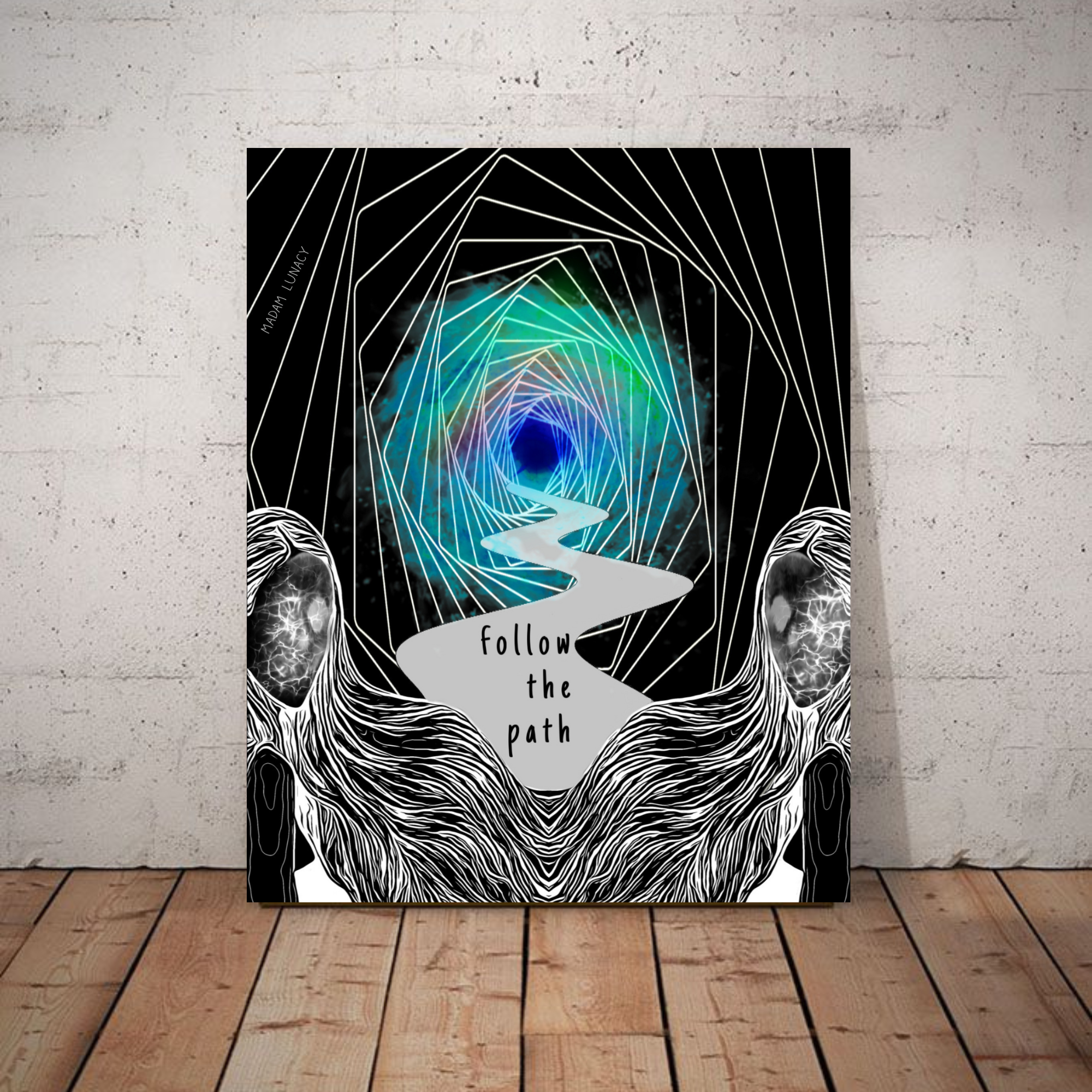 Portal 3. Art by Madam Lunacy - ART PRINT Portal 3. Art by Madam Lunacy - ART PRINT