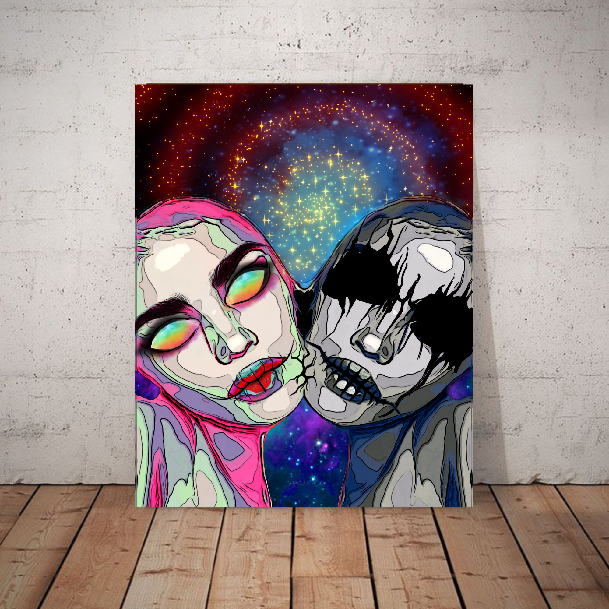Duality. Art by Madam Lunacy - ART PRINT