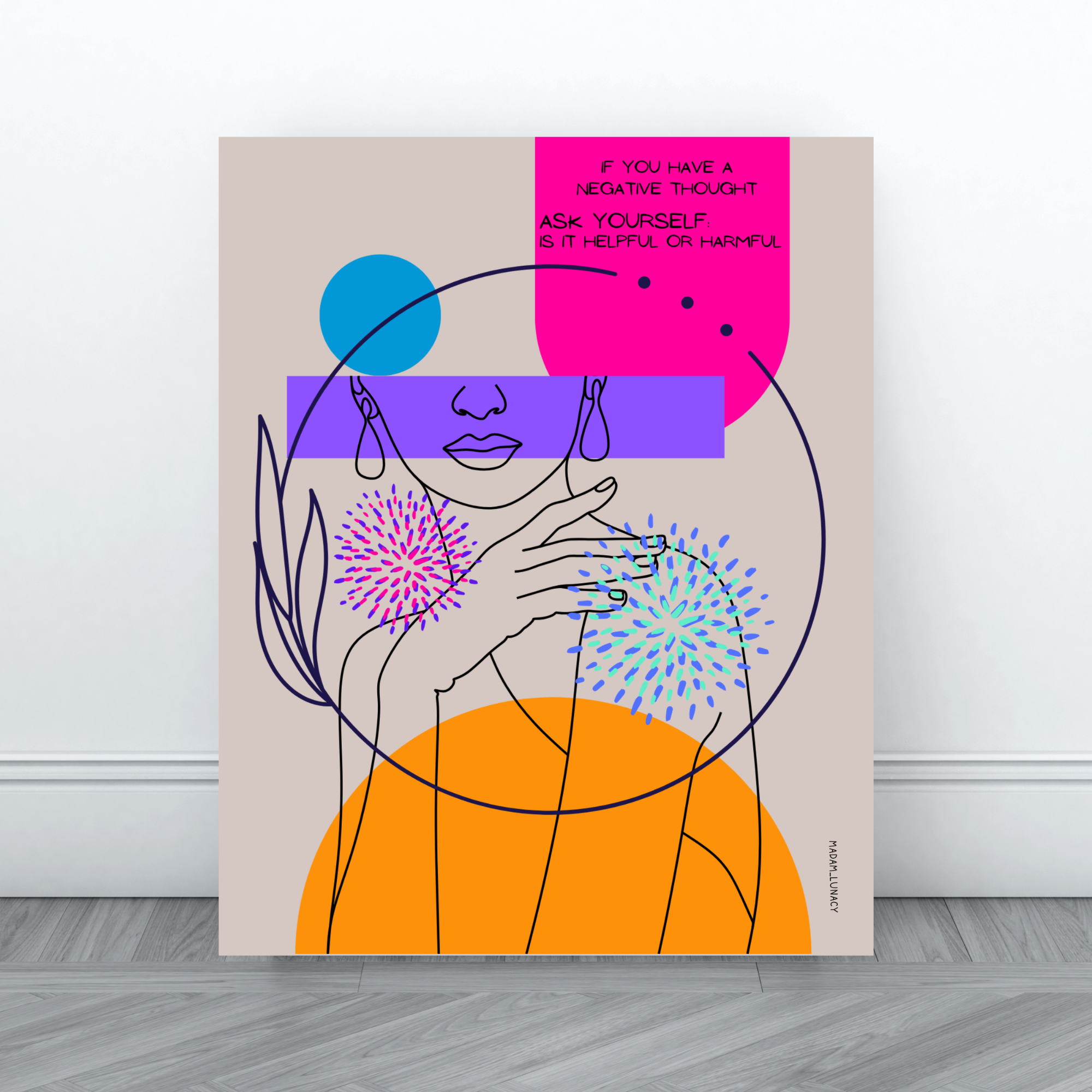 Redirect. Art by Madam Lunacy. - ART PRINT