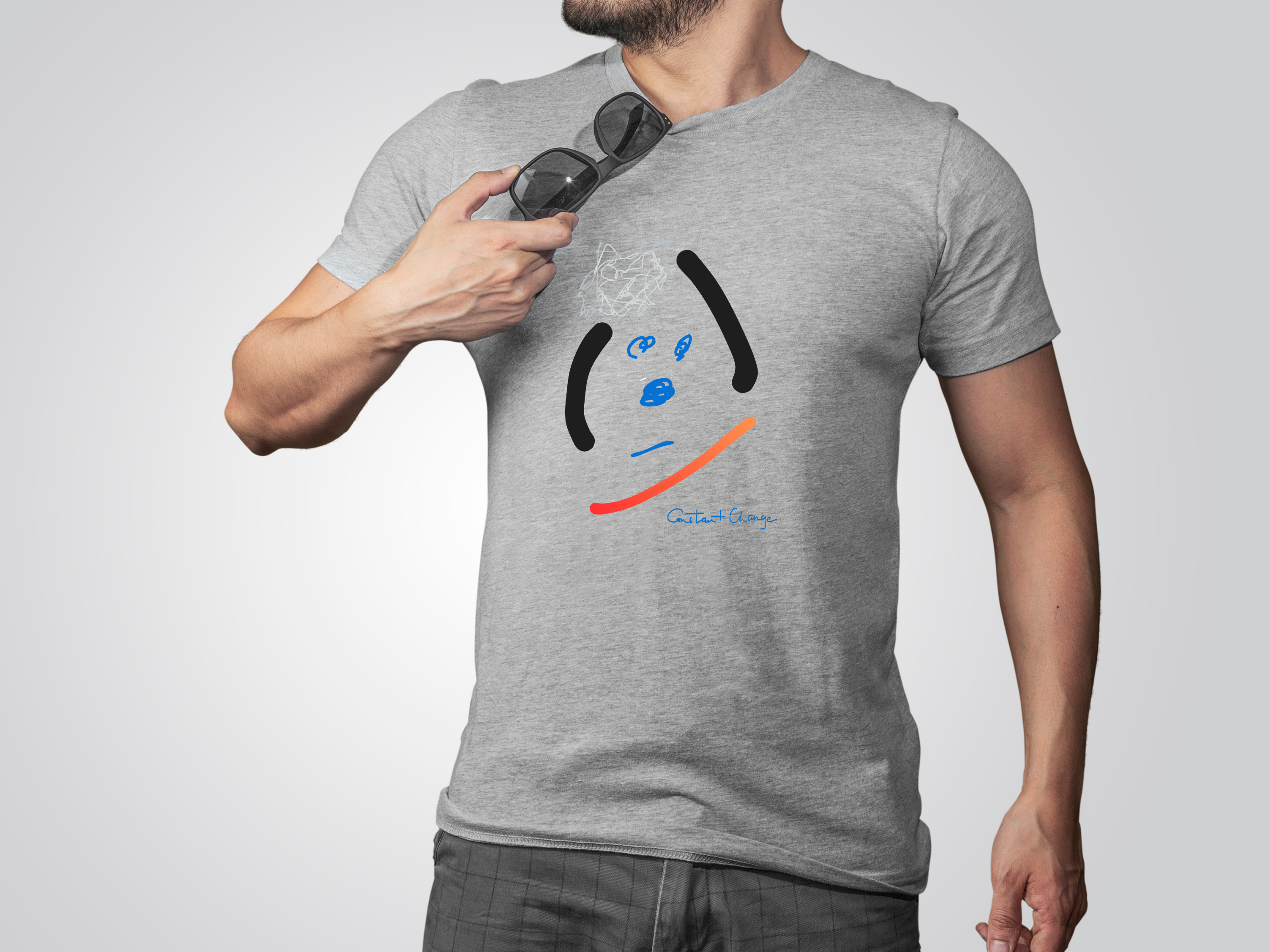 Dog Lover Tee - Unisex Cotton Crew Tee with Cute Dog Design by Constant Change product thumbnail image Dog Lover Tee - Unisex Cotton Crew Tee with Cute Dog Design by Constant Change product thumbnail image
