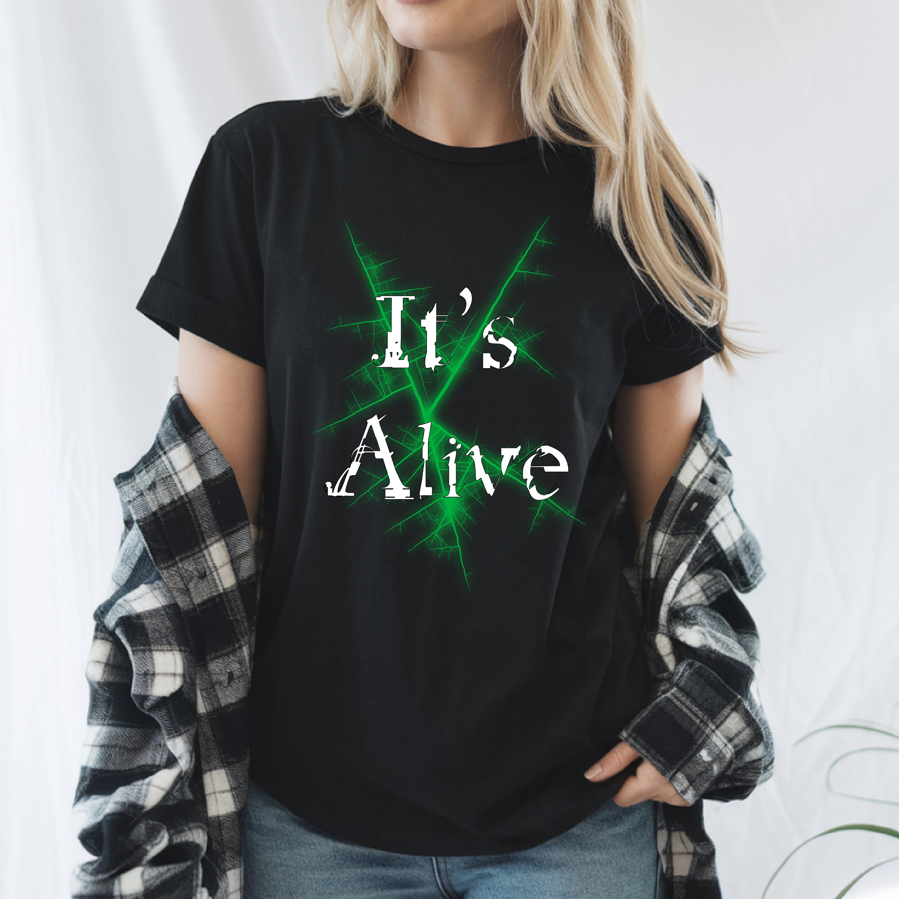 Its Alive Frankenstein Shirt | Classic Horror Shirt | Gothic Literature Tee | Halloween Graphic Tee | Mary Shelley Fan Gift | Monster