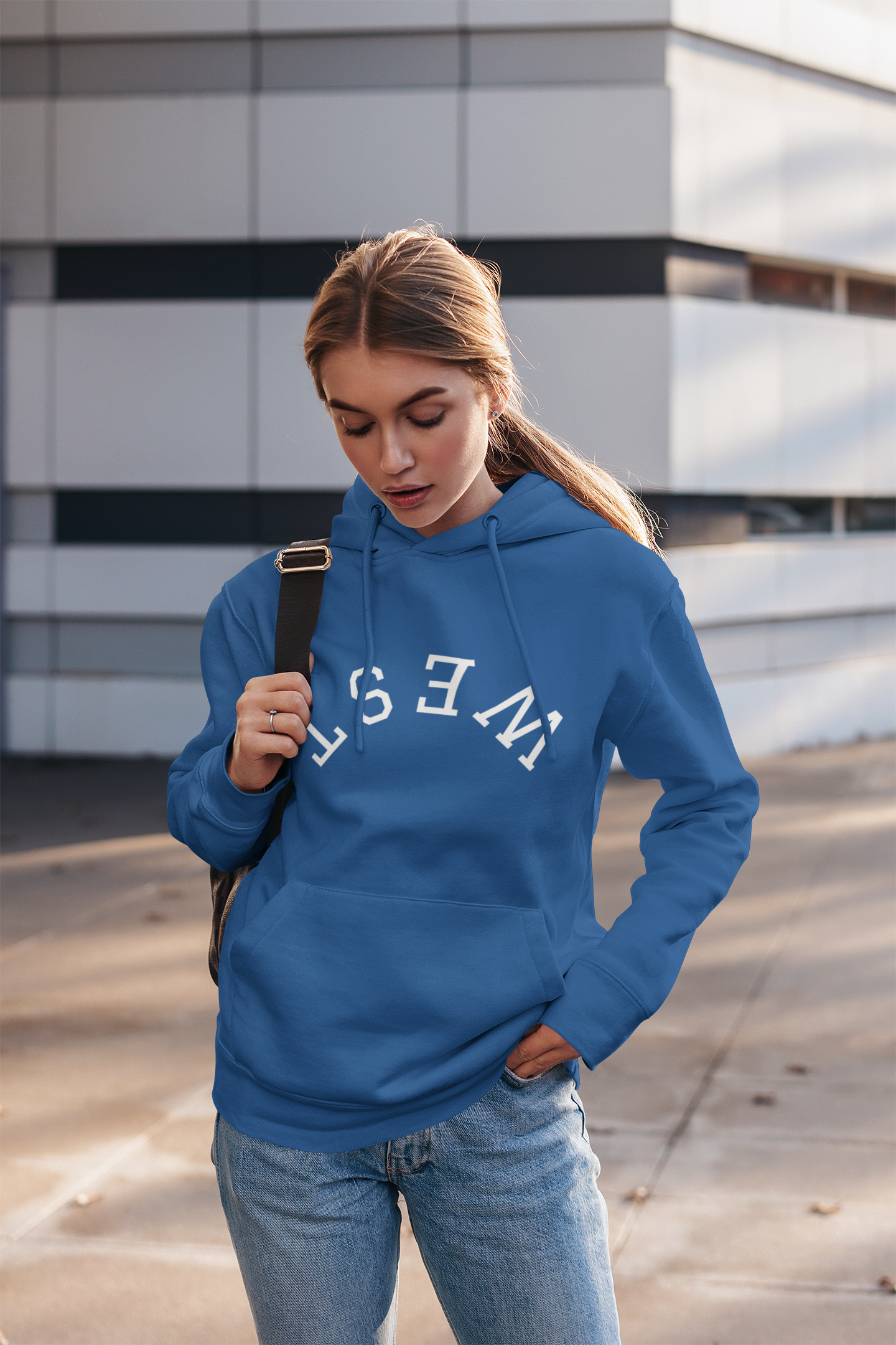 Plano West Hoodie - Upside Down School spirit hoodie