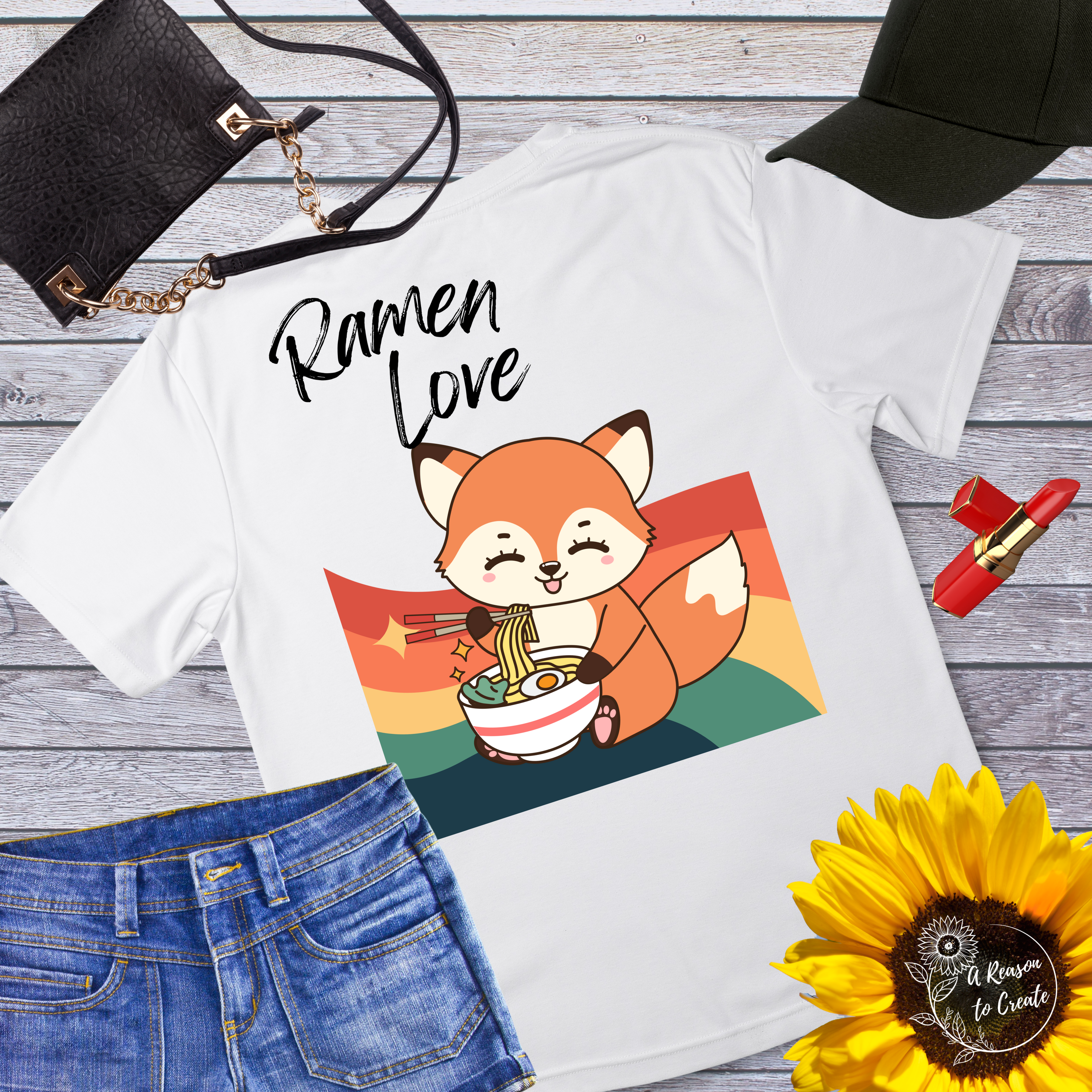 Cute Ramen Fox T-Shirt | Softstyle Tee for Food Lovers, Casual Wear, Gifts, Cute Apparel, Fun Fashion product thumbnail image Cute Ramen Fox T-Shirt | Softstyle Tee for Food Lovers, Casual Wear, Gifts, Cute Apparel, Fun Fashion product thumbnail image