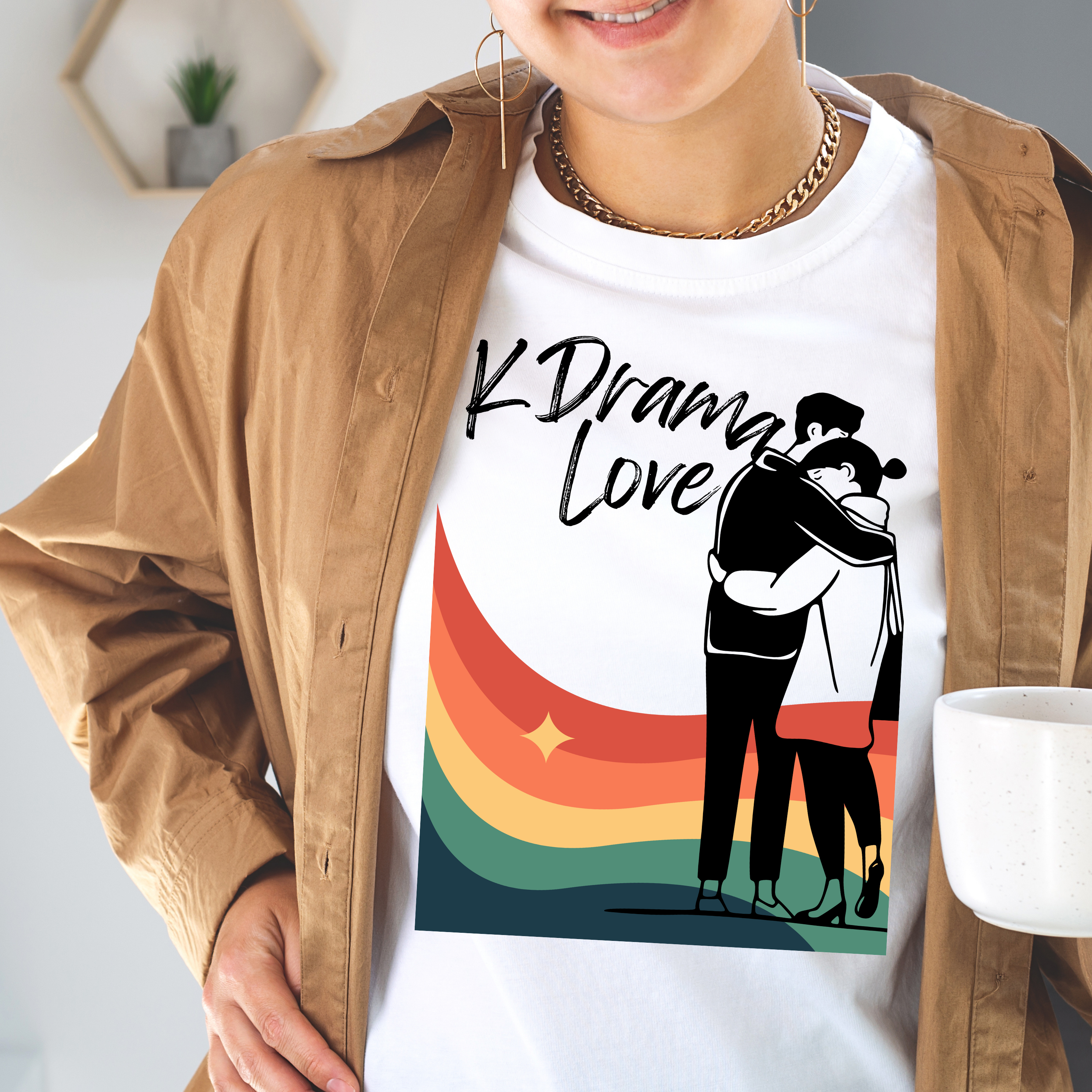 K-Drama Love Unisex Softstyle T-Shirt - Perfect for Fans, Casual Wear, Gifts, Korean fashion, Birthday Celebrations product thumbnail image K-Drama Love Unisex Softstyle T-Shirt - Perfect for Fans, Casual Wear, Gifts, Korean fashion, Birthday Celebrations product thumbnail image