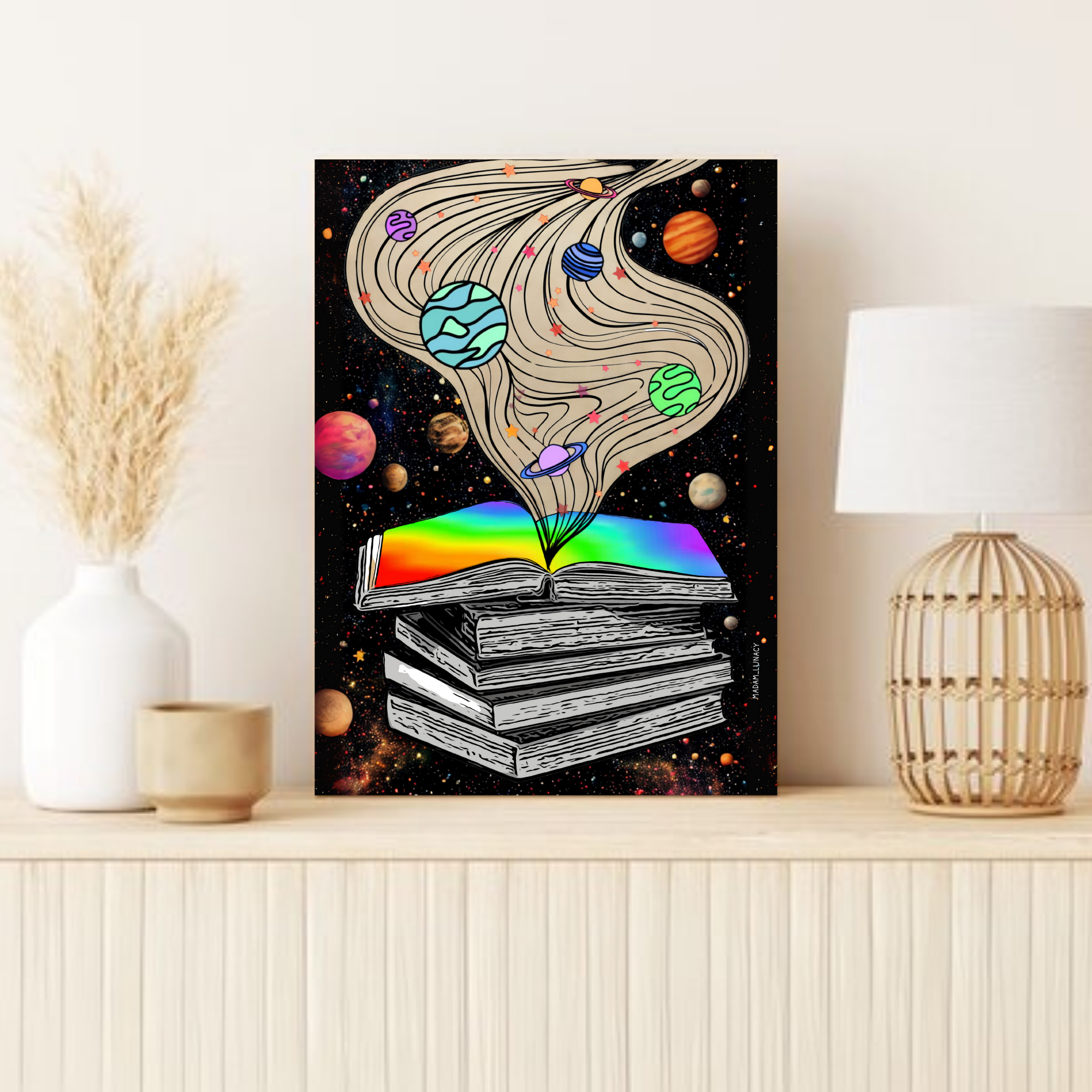 Portal 9. Art by Madam Lunacy - ART PRINT Portal 9. Art by Madam Lunacy - ART PRINT