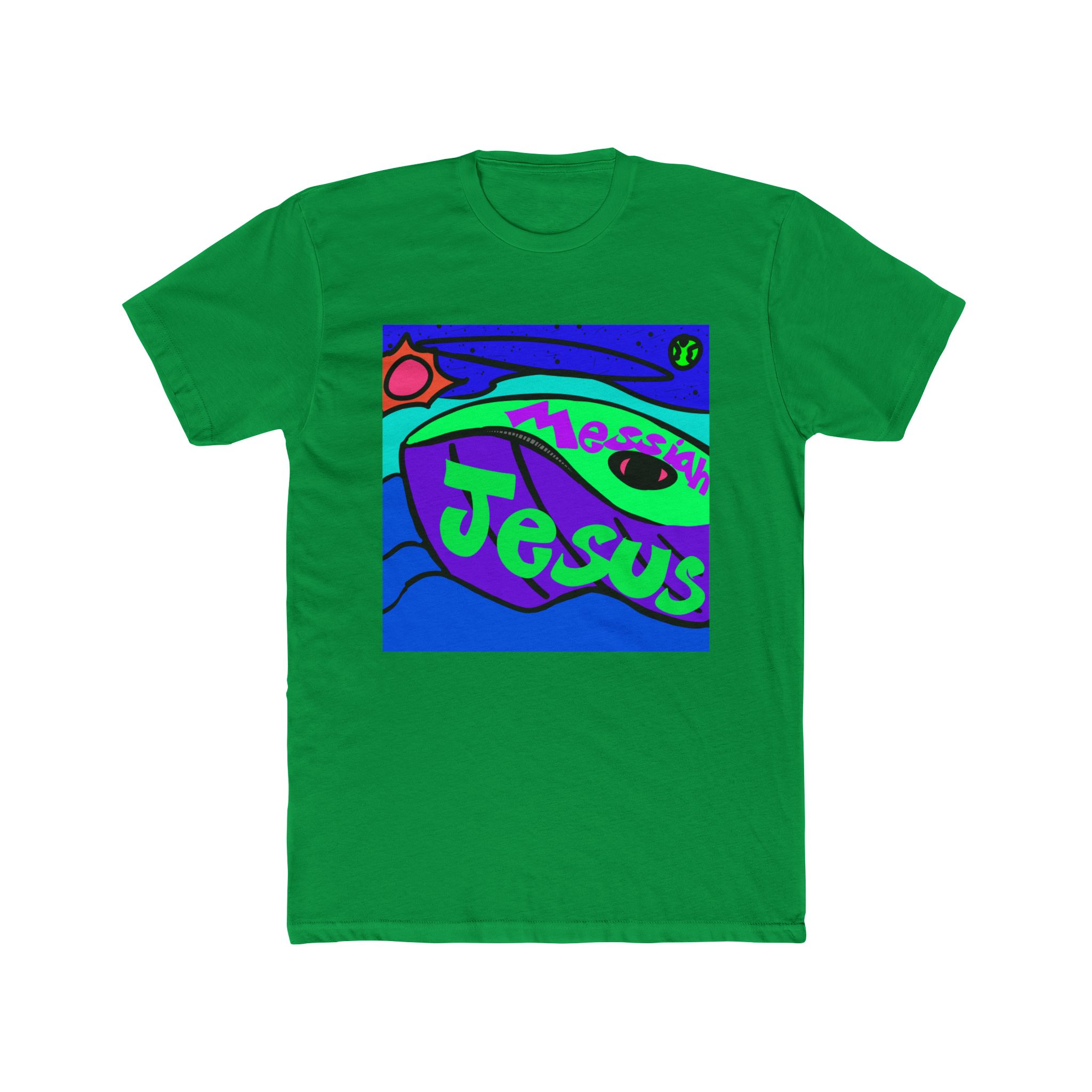 Messiah Jesus Whale Crew Tee product thumbnail image