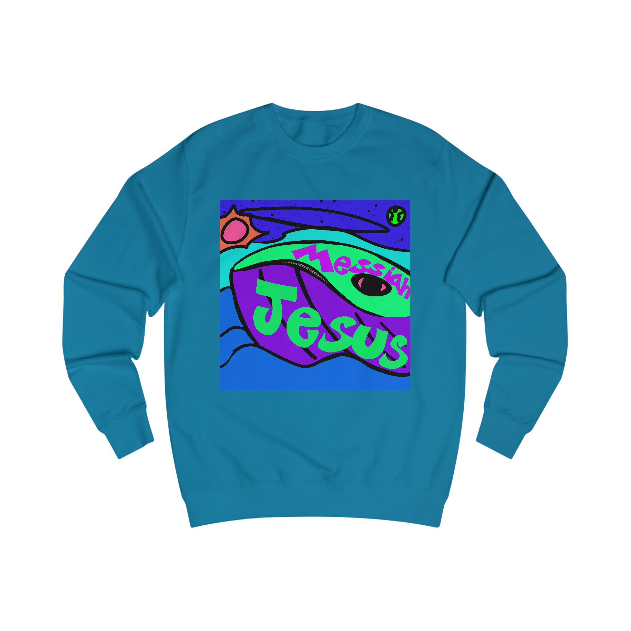 Messiah Jesus Whale Sweatshirt