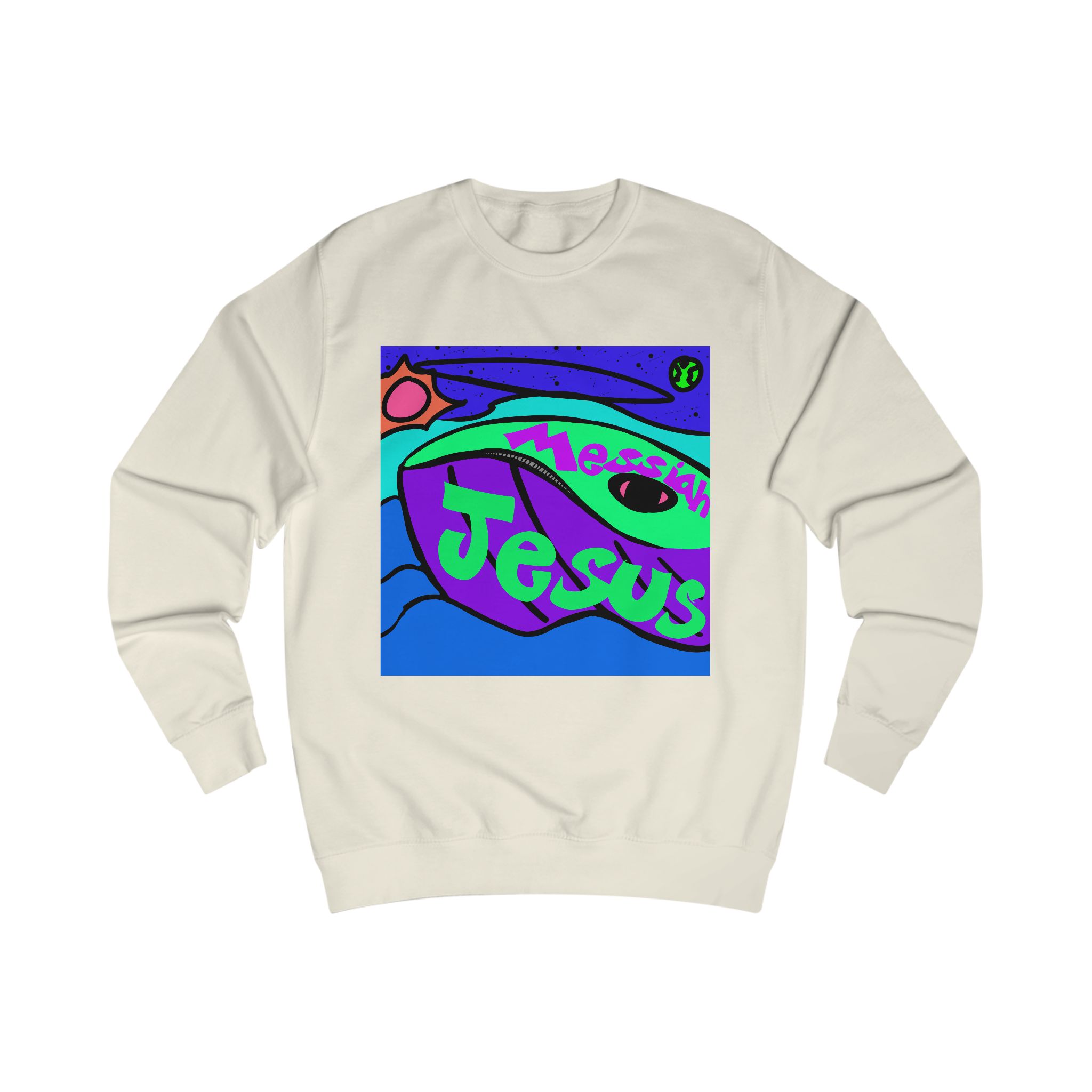 Messiah Jesus Whale Sweatshirt product thumbnail image