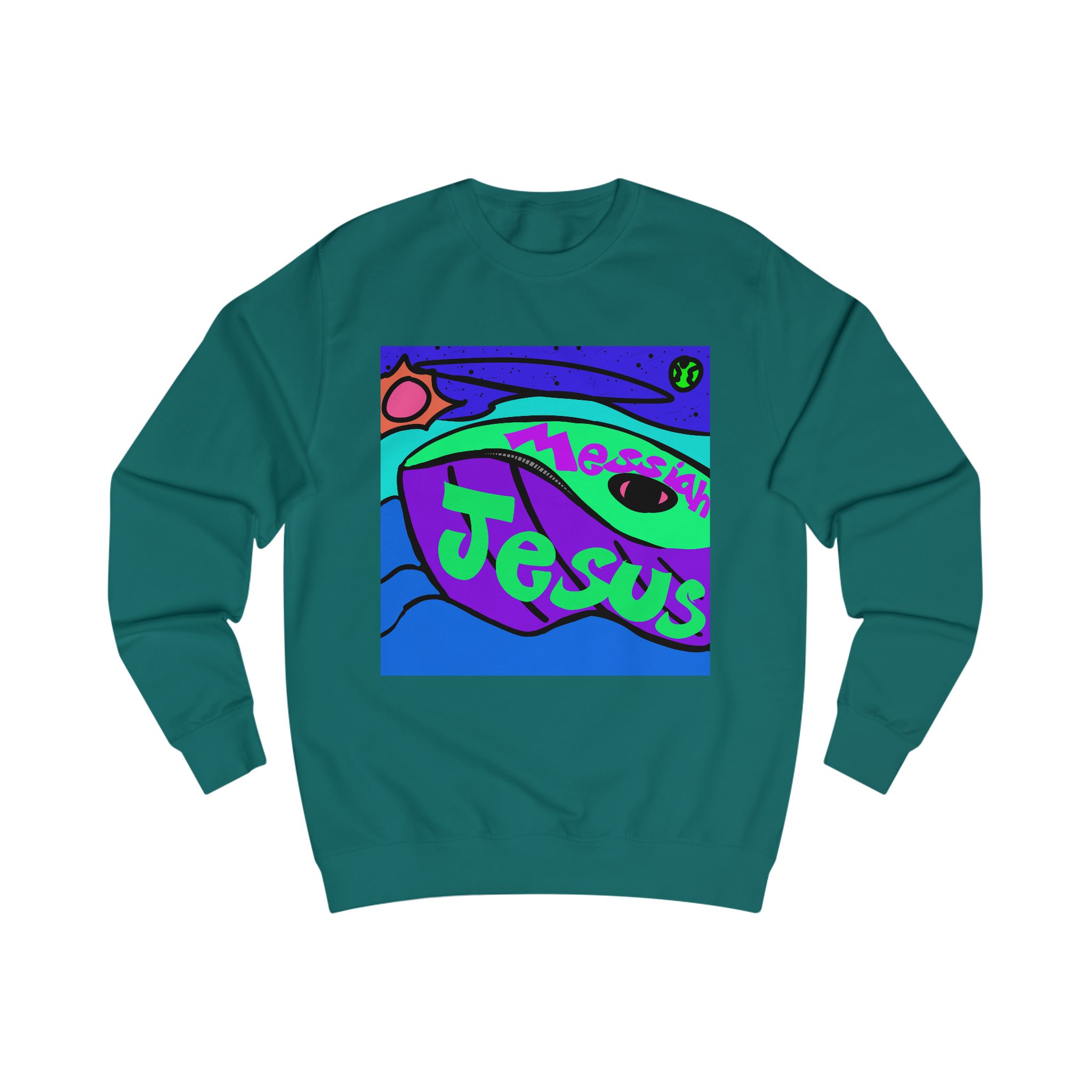 Messiah Jesus Whale Sweatshirt product thumbnail image
