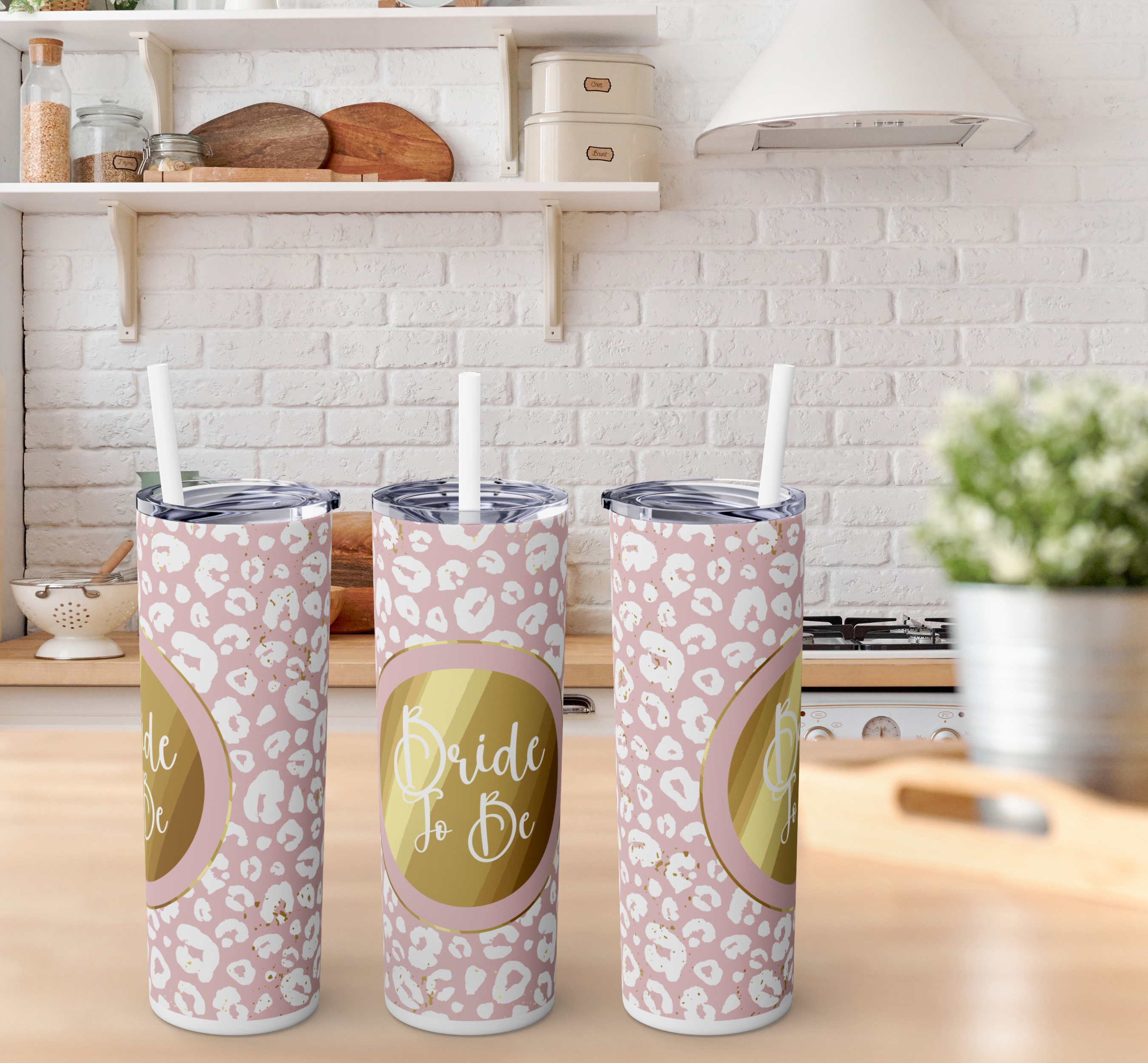 Bride to Be Tumbler, Pink Leopard Print, Future Mrs, Bachelorette Party, Reusable Water Bottle, Gift for Bride