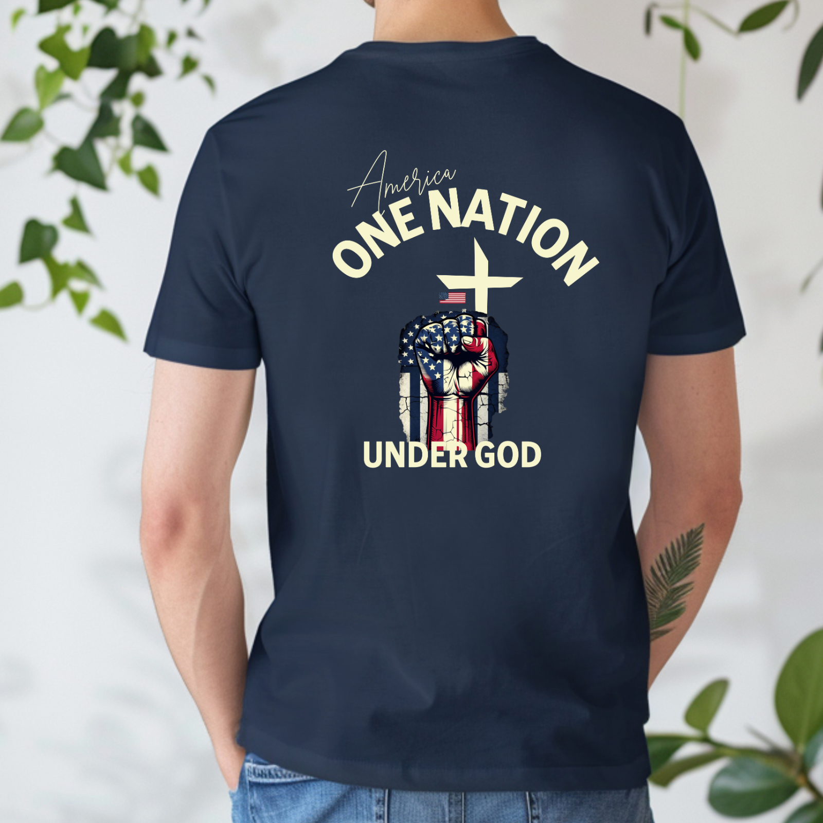 Christian Patriotic Shirts ,4th of July American Flag Tee , Cross Religious Shirt, One Nation Under God, Patriotic Apparel For Men product thumbnail image Christian Patriotic Shirts ,4th of July American Flag Tee , Cross Religious Shirt, One Nation Under God, Patriotic Apparel For Men product thumbnail image