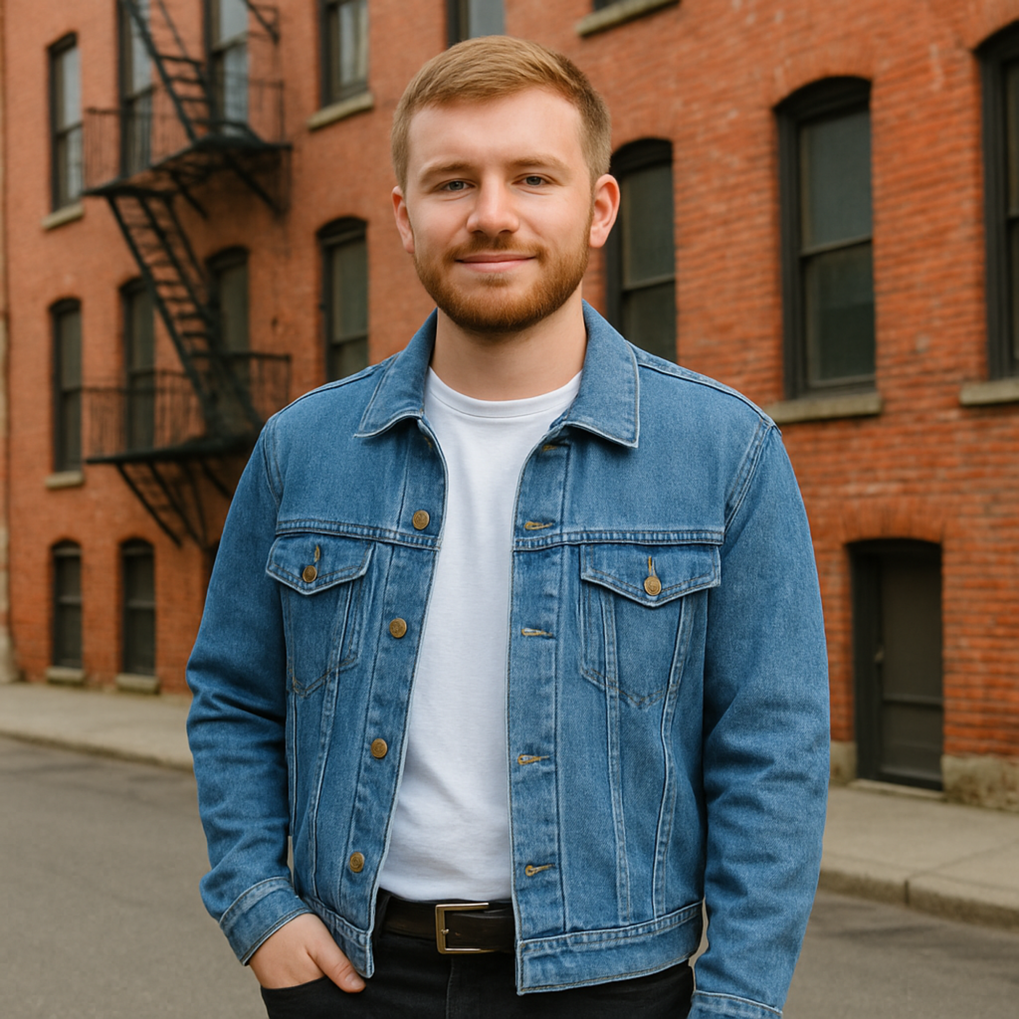 Men’s Arabian Horse Design Denim Jacket Western Cowboy Embroidered Horse Back product thumbnail image Men’s Arabian Horse Design Denim Jacket Western Cowboy Embroidered Horse Back product thumbnail image