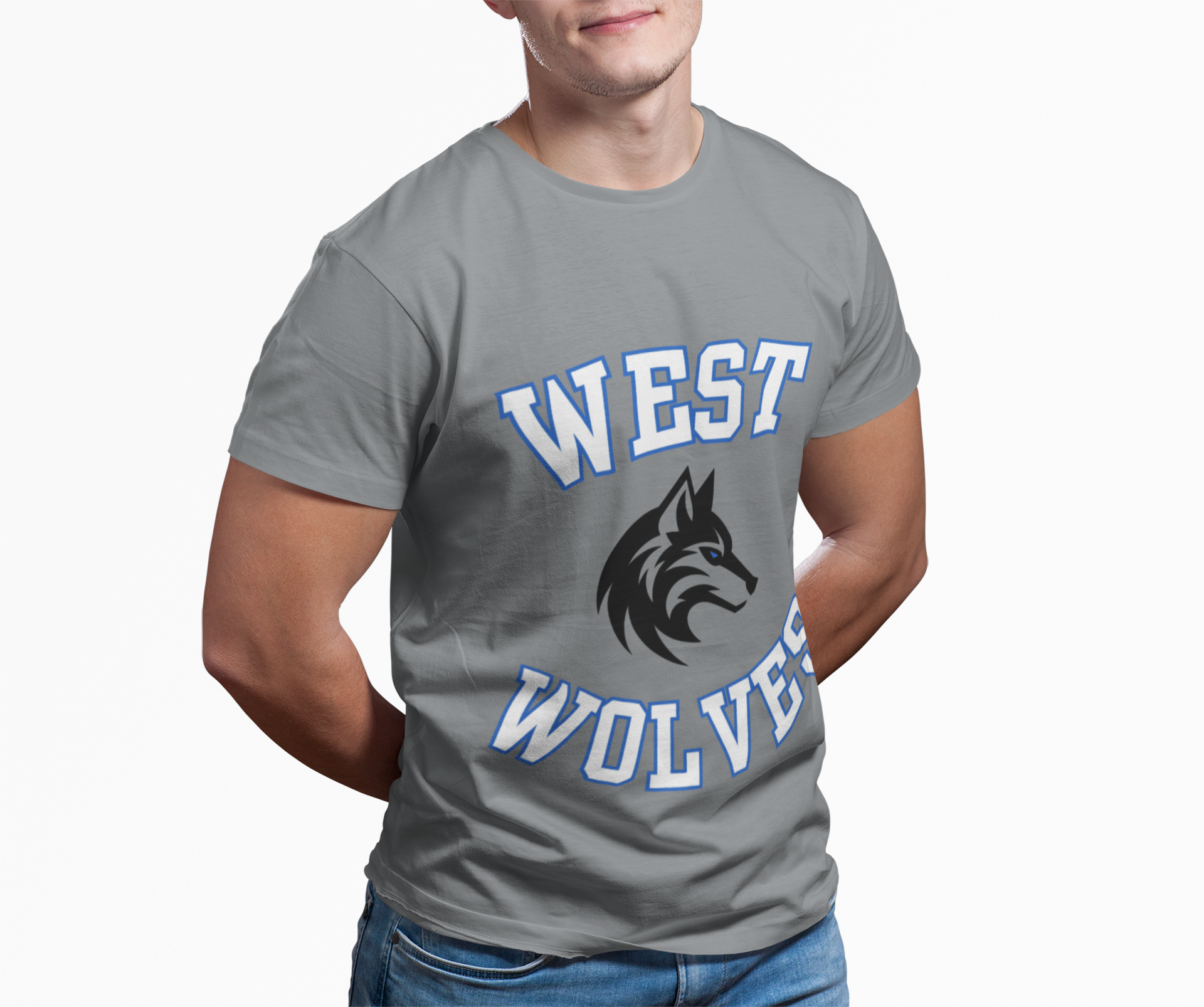 Plano West Wolves Tee Spiritwear for Shepton, Jasper and Plano West product thumbnail image